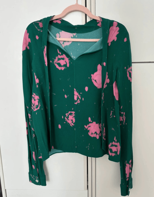 Marni Marni Top Shirt Blouse Graphic Floral Printed Stretch EX0175 Size S / US 4 / IT 40 - 1 Thumbnail
