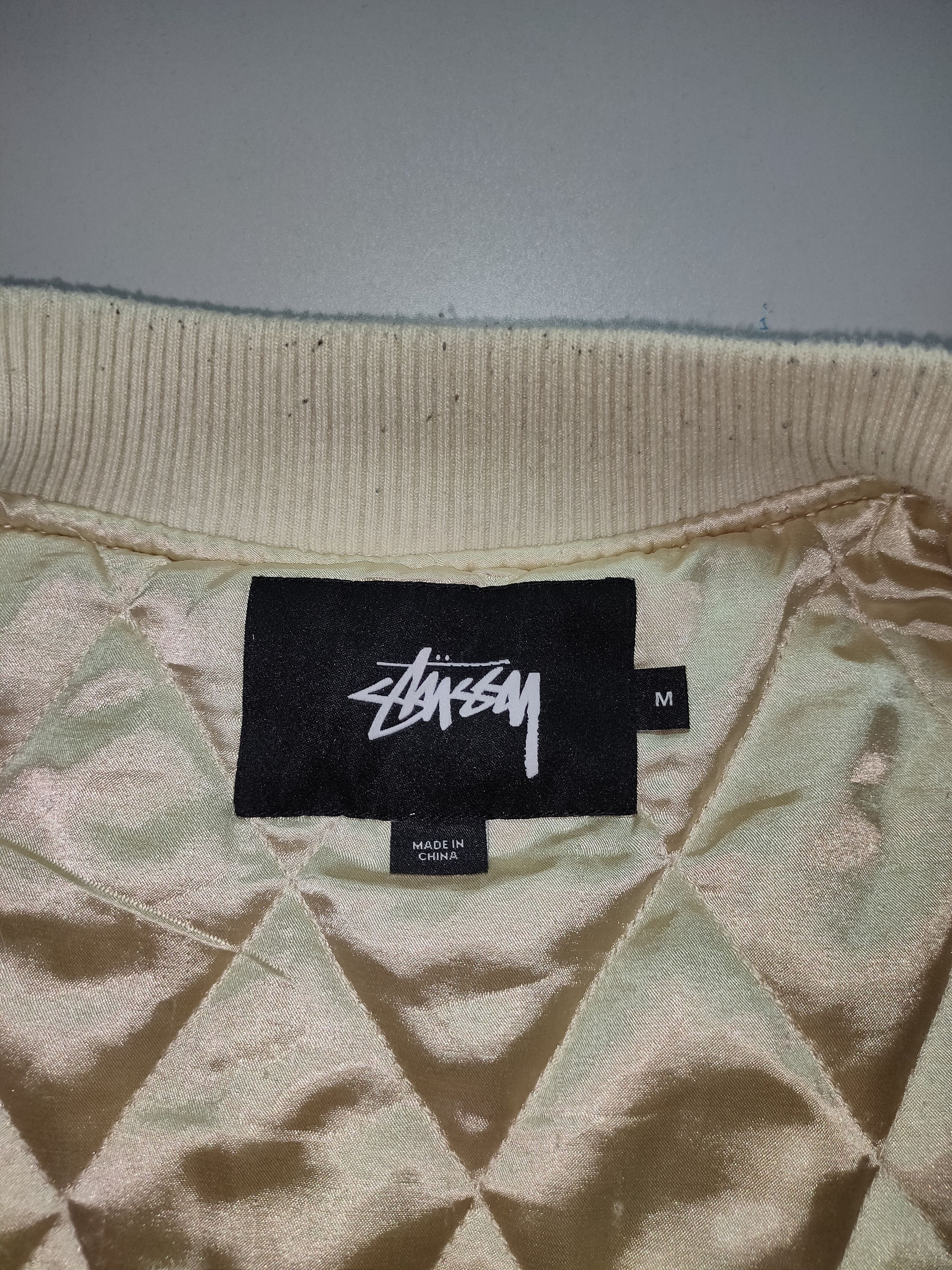 Stussy Stussy Wool Varsity Jacket "World Tribe" M (fits S/M) Size US M / EU 48-50 / 2 - 5 Thumbnail