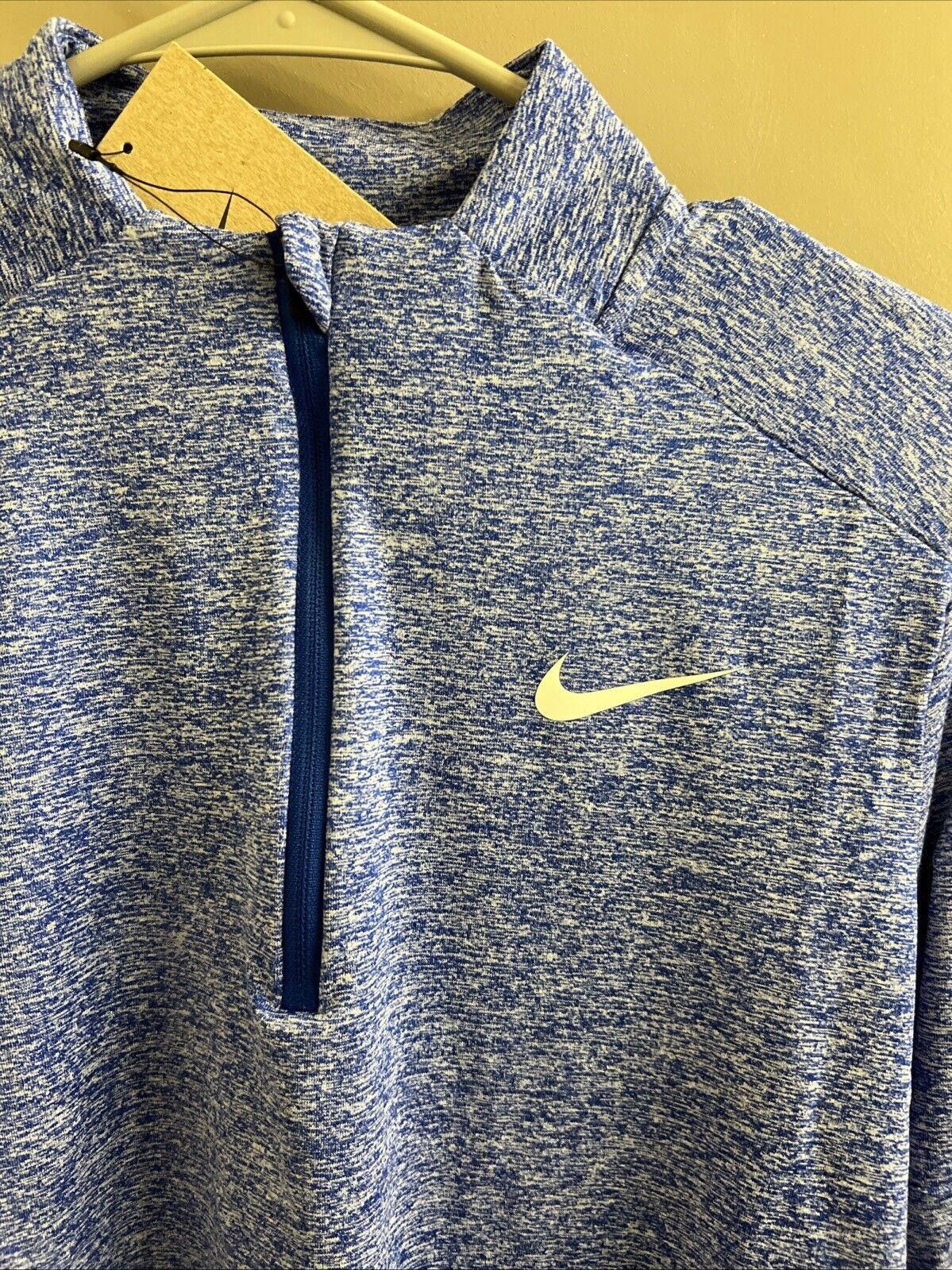 Nike Nike Dri-FIT Element Running Top Women's SMALL BLUE DH4951 Size S / US 4 / IT 40 - 2 Thumbnail