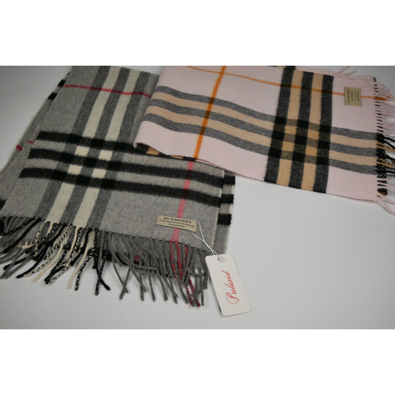 Burberry Giant Check Mens Scarf Size ONE SIZE - 12 Thumbnail