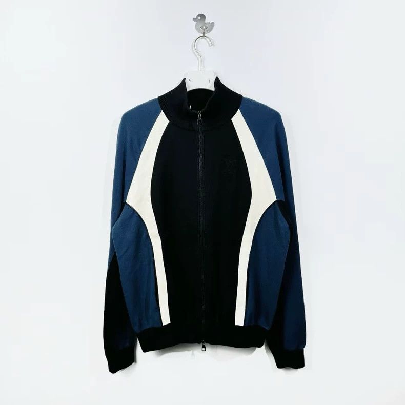 Louis Vuitton Louis Vuitton Embossed Chest Logo Patchwork Leather Jacket Size US XL / EU 56 / 4 - 1 Thumbnail