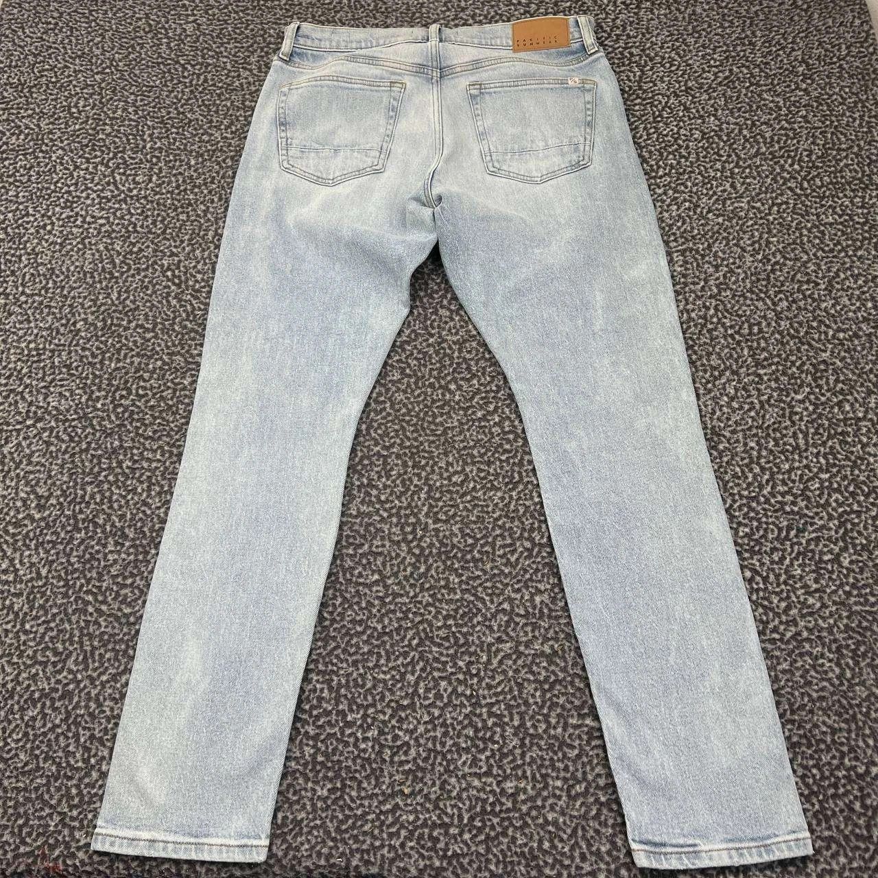 Pacsun Pacsun Jeans Men 31x32 Athletic Slim Faded Denim Distressed Size US 31 - 9 Thumbnail