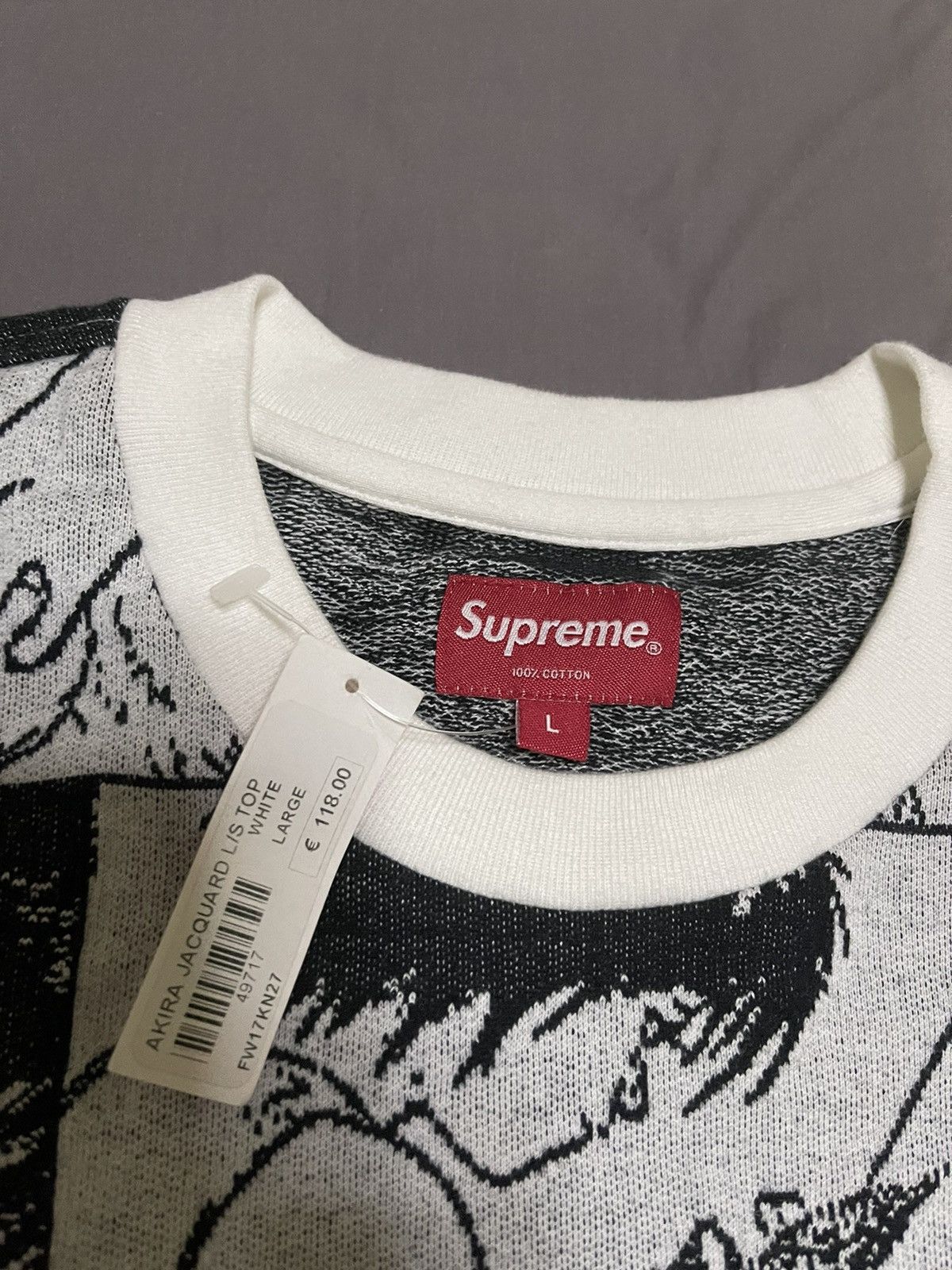 SUPREME × AKIRA Jacquard L/S Top