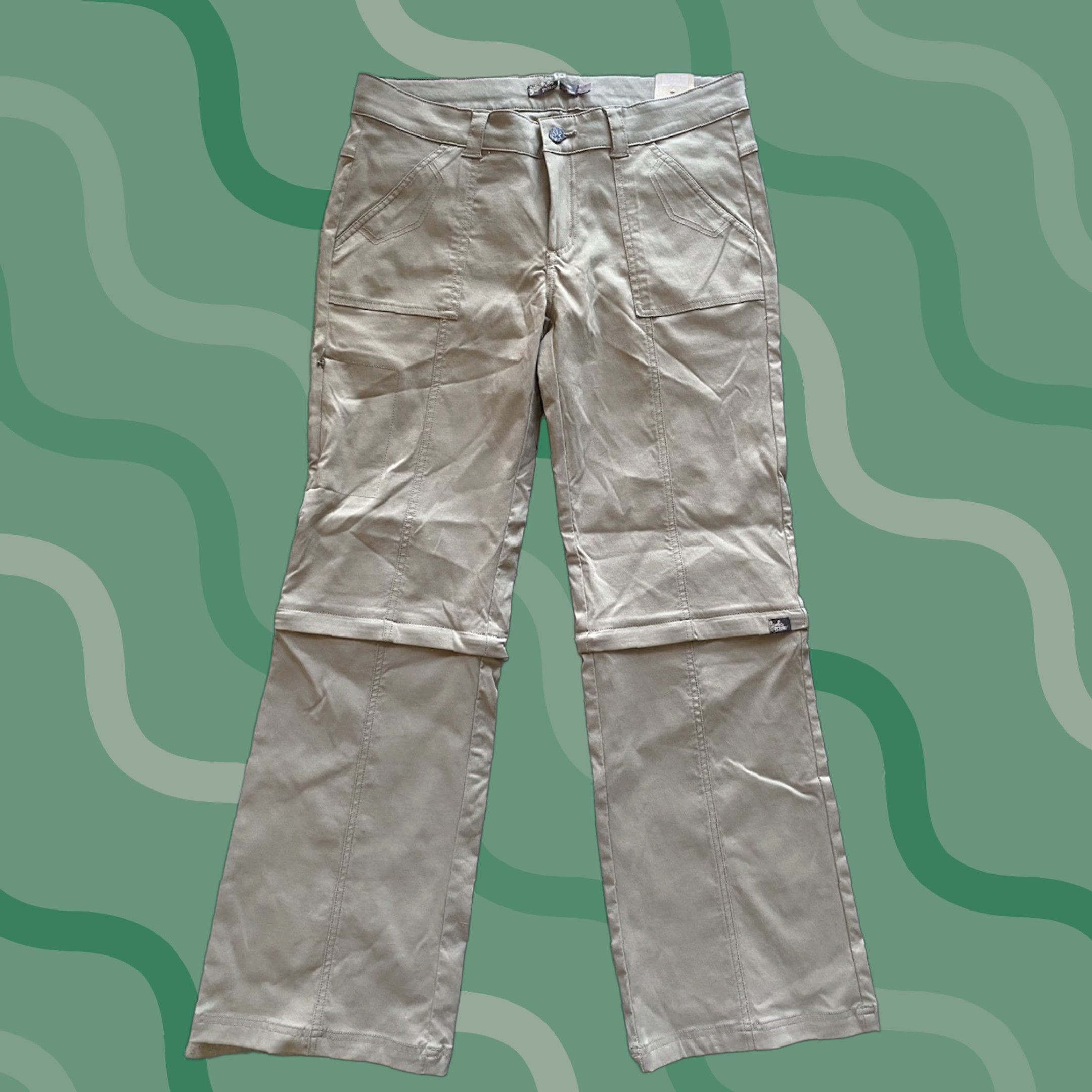 Prana prAna Pants Women’s Zion Monarch Scotchgard Beige Size 10 Size 32" / US 10 / IT 46 - 1 Thumbnail