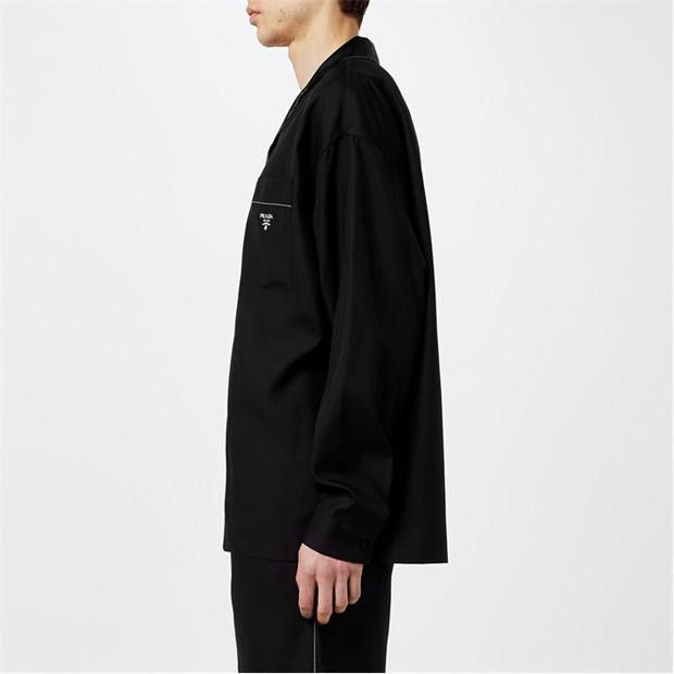 Prada PRADA Silk Shirt Mens Size US M / EU 48-50 / 2 - 3 Thumbnail