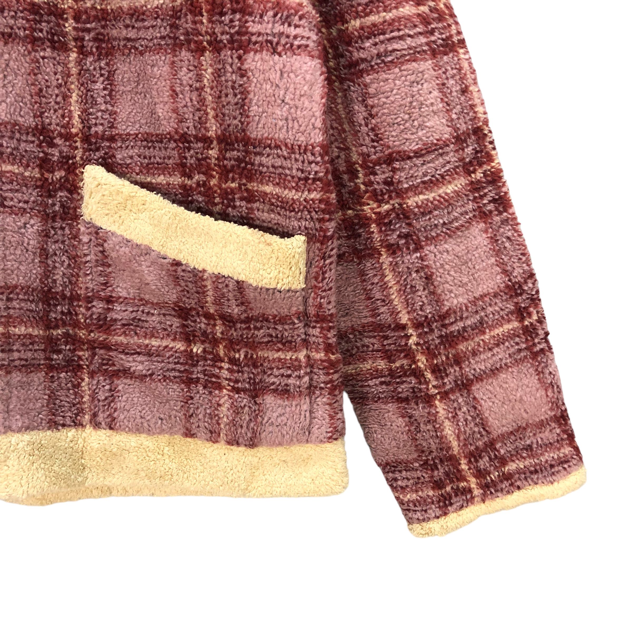 Japanese Brand PAODELO TARTAN FLEECE JACKET #7399-142 Size US M / EU 48-50 / 2 - 6 Thumbnail
