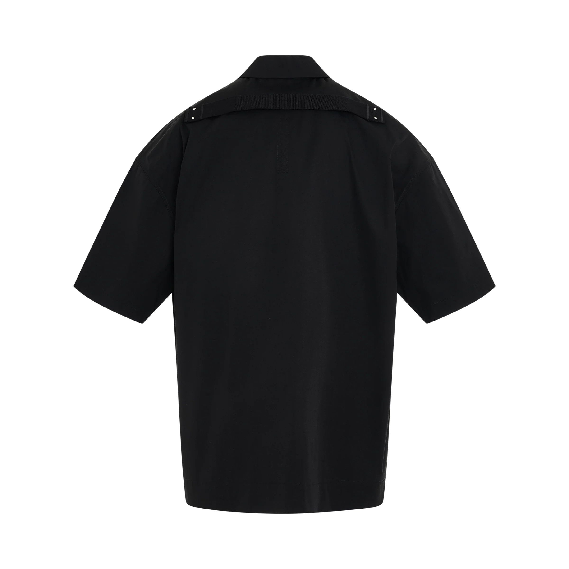 Rick Owens o1mris0824 Magnum Tommy Shirt in Black Size US M / EU 48-50 / 2 - 4 Thumbnail