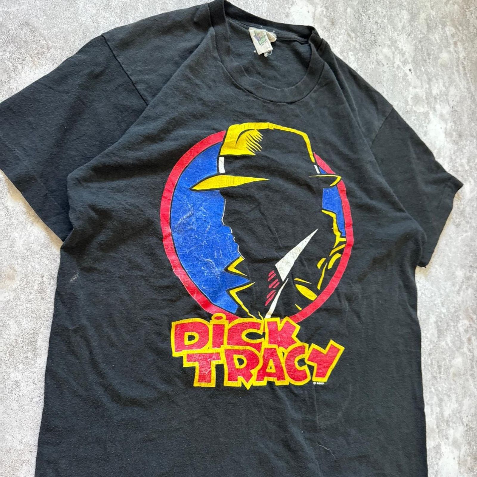 Disney Vintage 1990s Disney Dick Tracy T-Shirt – Size Large Size US L / EU 52-54 / 3 - 2 Thumbnail
