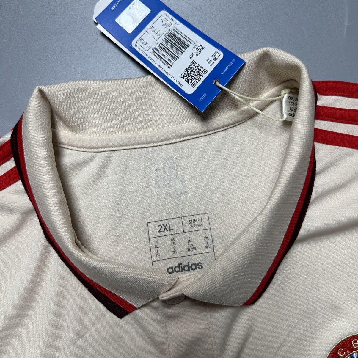 Vintage BAYERN ADIDAS 2024/2025 FOOTBALL THIRD JERSEY #25 MULLER Size US XXL / EU 58 / 5 - 7 Thumbnail