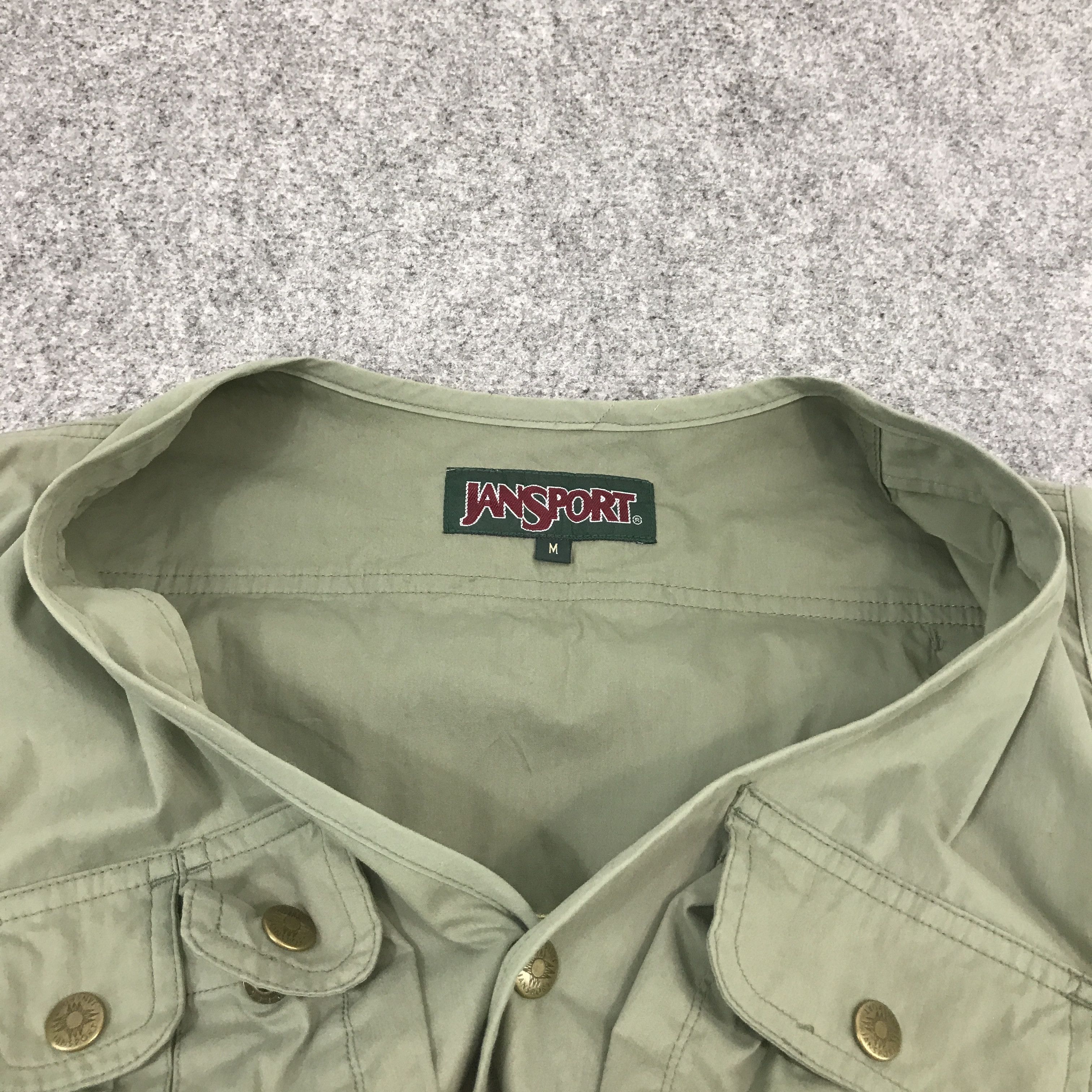 Jansport × Japanese Brand JANSPORTS TACTICAL VEST JACKET Size US M / EU 48-50 / 2 - 7 Thumbnail