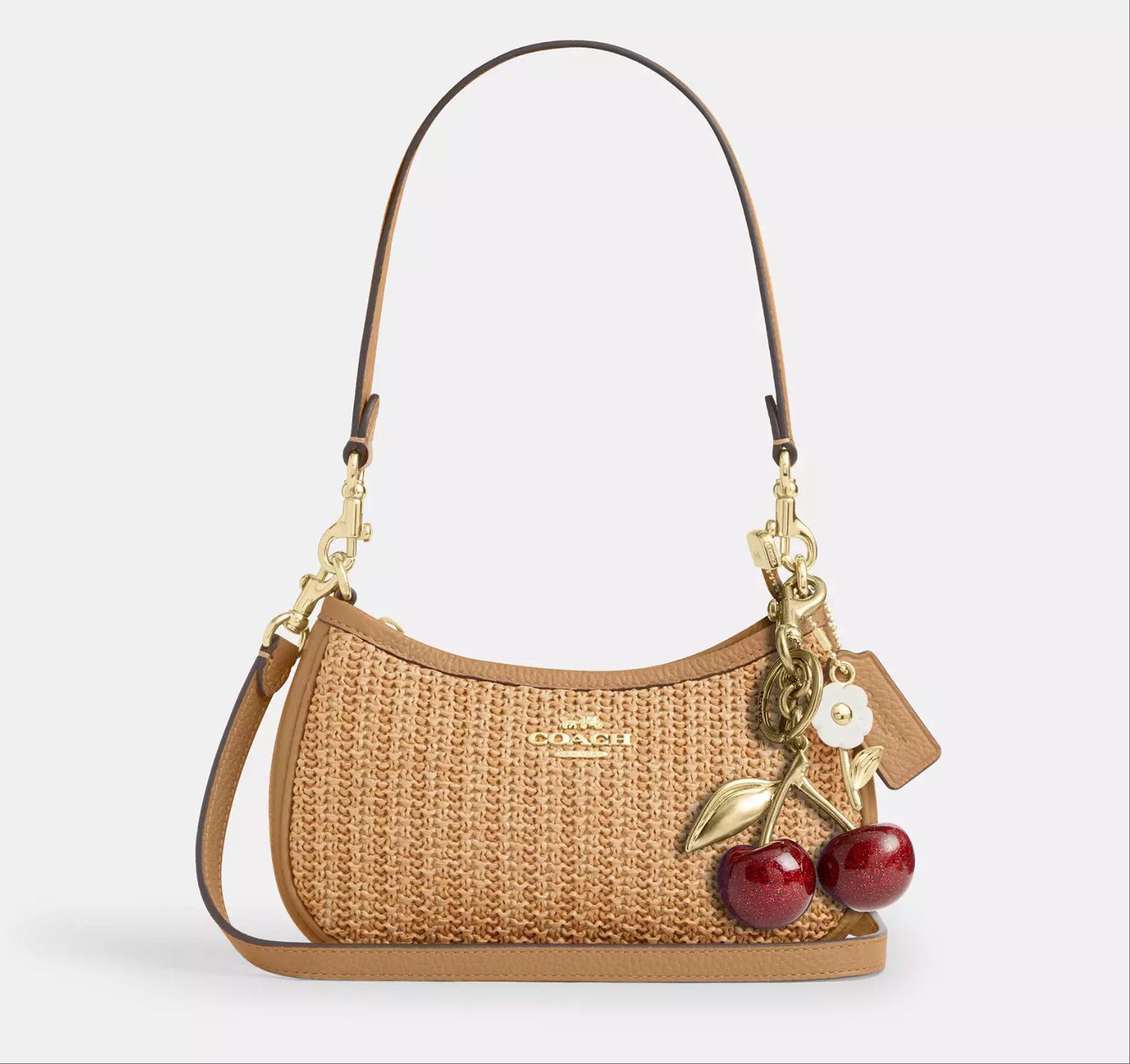 Coach NWT Coach Teri Mini Crossbody Bag CDW66 Toast Size ONE SIZE - 10 Thumbnail