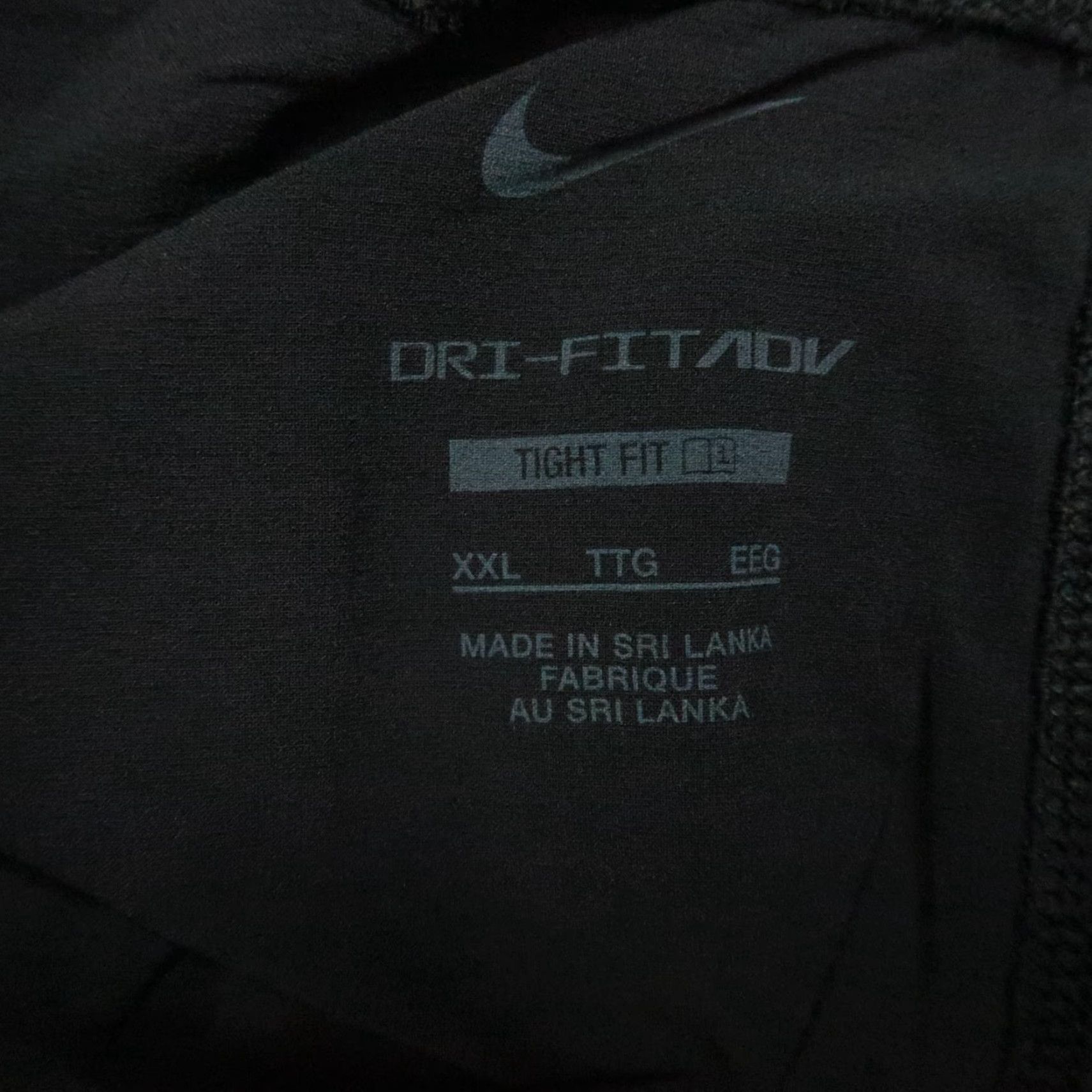 Nike Nike Pants Mens 2XL Black Pro Dri-FIT ADV Recovery Tights Performance Running Dimensional? Size US 39 - 3 Thumbnail