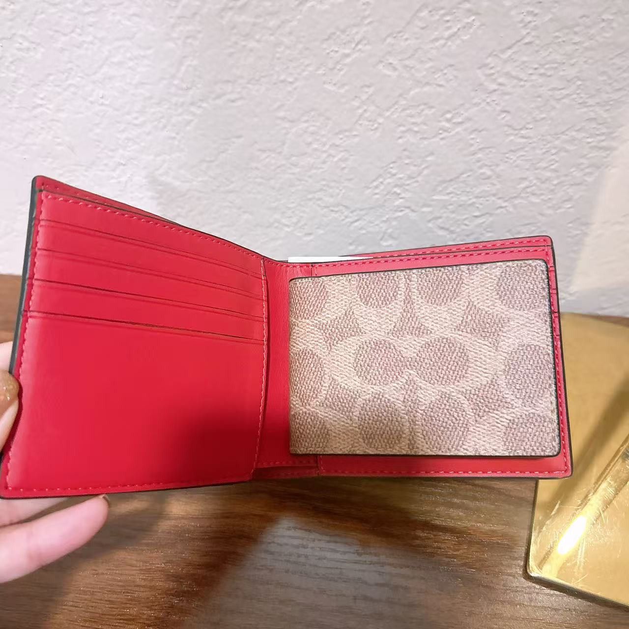Coach 3 In 1 Wallet In Signature Canvas CW380 Size ONE SIZE - 4 Thumbnail