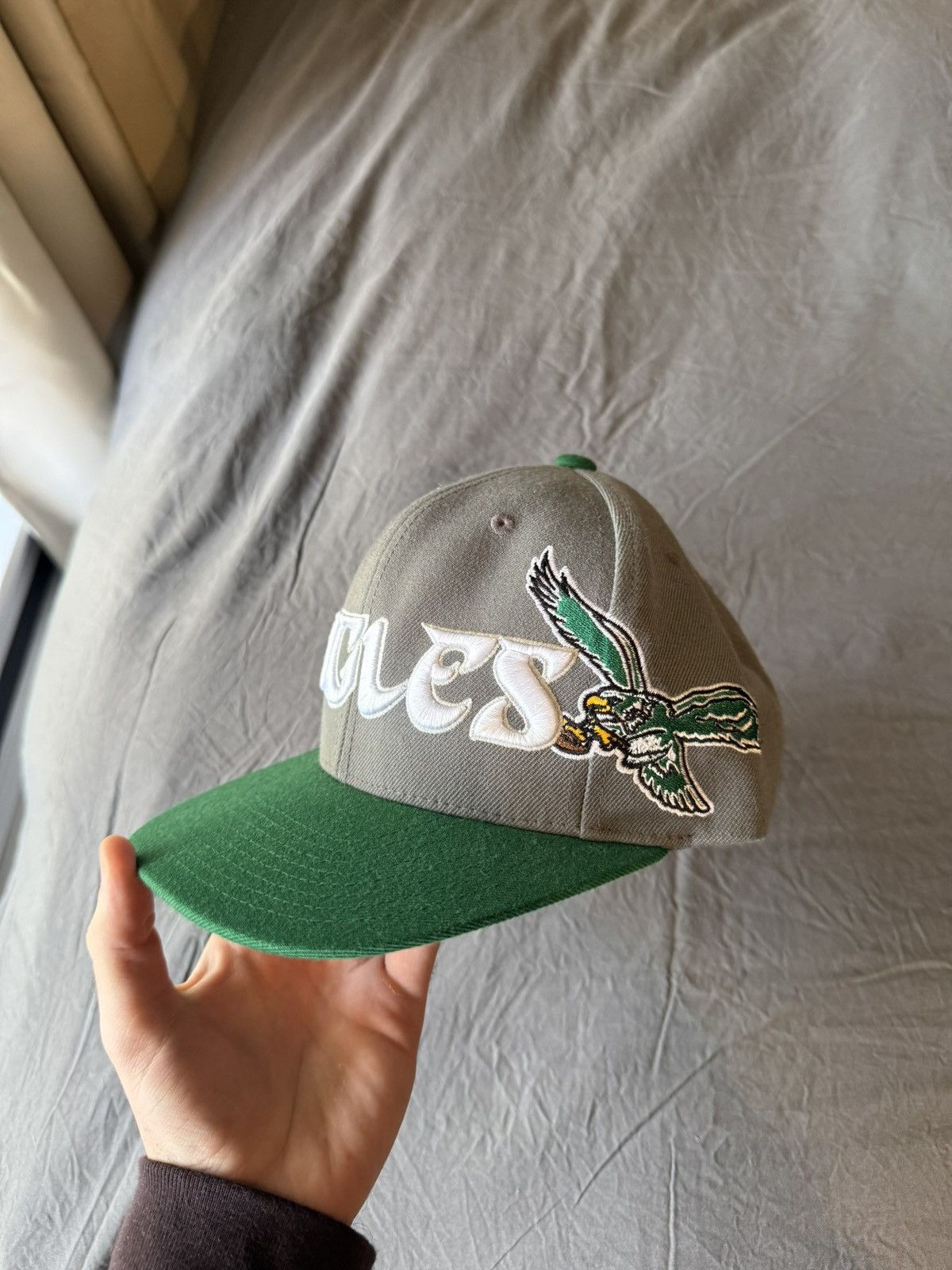 Mitchell & Ness Mitchell & Ness NFL Vintage Eagles Snapback Hat Size ONE SIZE - 2 Thumbnail