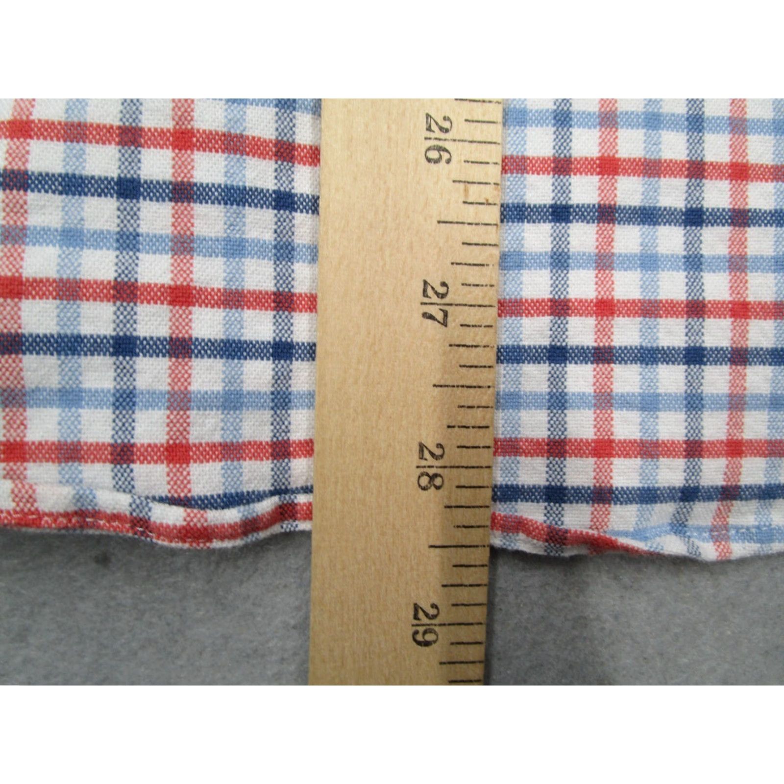 Vineyard Vines VINTAGE Vineyard Vines Men's Shirt Slim Fit Button-Up Casual Check Blue Cotton Blend M Size US M / EU 48-50 / 2 - 7 Thumbnail