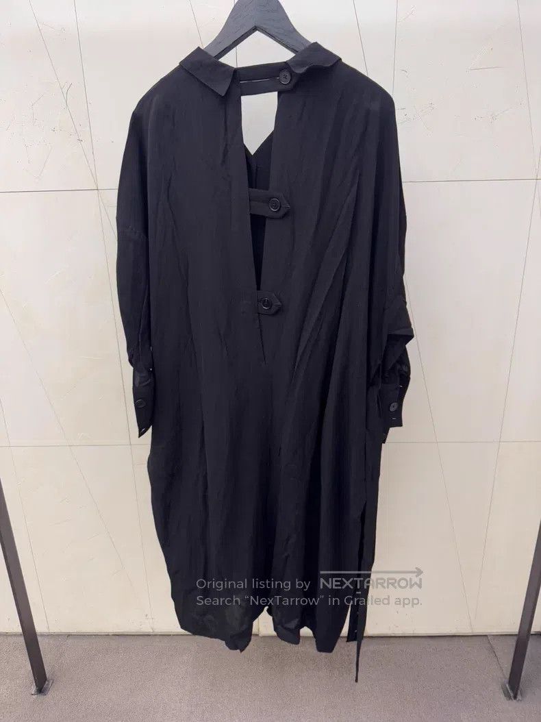 Jil Sander Jil Sander size M Geometric Cut Shirt Dress Size 23" - 3 Thumbnail
