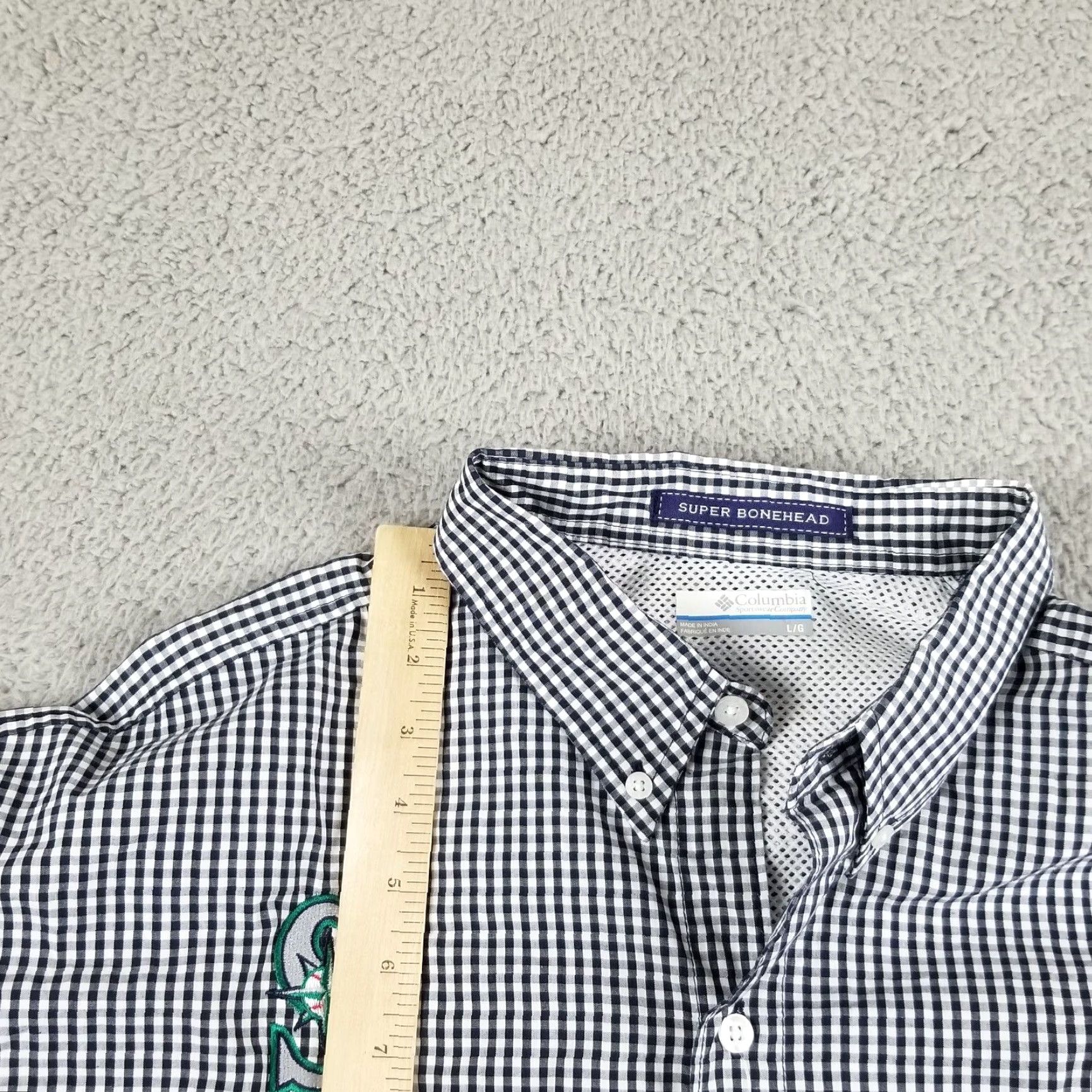MLB Seattle Mariners Columbia PFG Shirt Men L Blue MLB Baseball Fish Sports Shirt Size US L / EU 52-54 / 3 - 4 Thumbnail