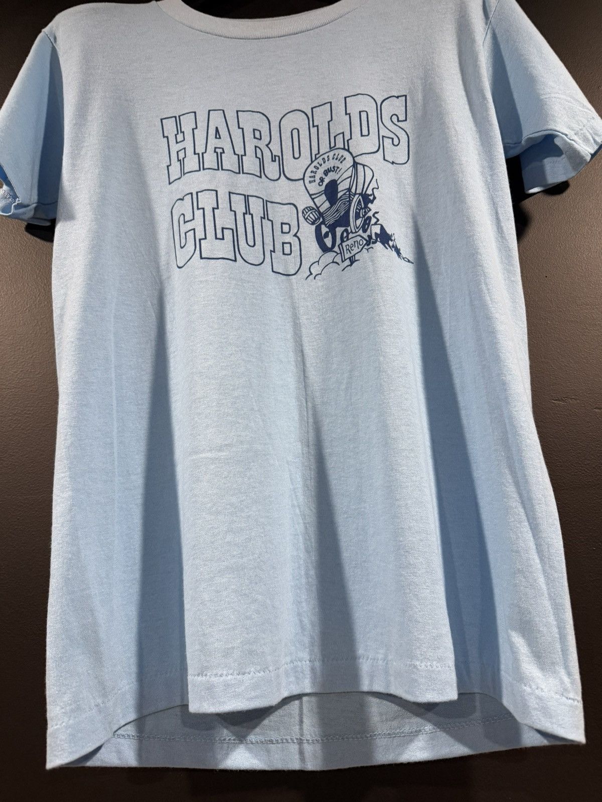 Vintage 1980s Vintage Harolds Club Casino Single Stitch Thin Tee M Size US M / EU 48-50 / 2 - 4 Thumbnail