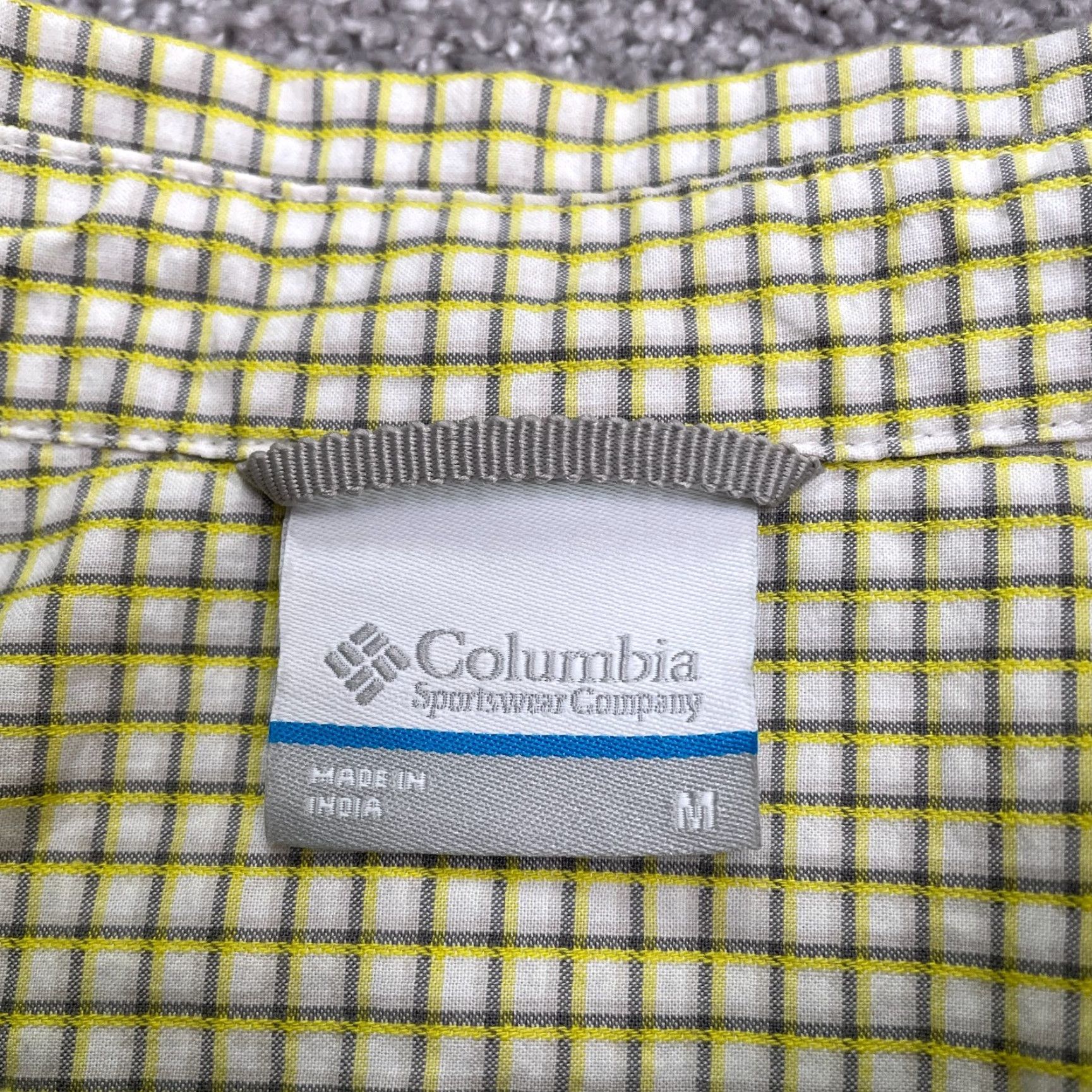 Vintage Columbia Rapid Rivers Button-Up Shirt Mens Medium Yellow Plaid Outdoor Casual Shirt Size US M / EU 48-50 / 2 - 5 Thumbnail