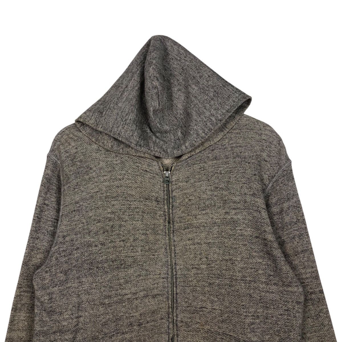 Japanese Brand General Supply Ships Issey Miyake Distressed Zipper Sweater Size US M / EU 48-50 / 2 - 4 Thumbnail