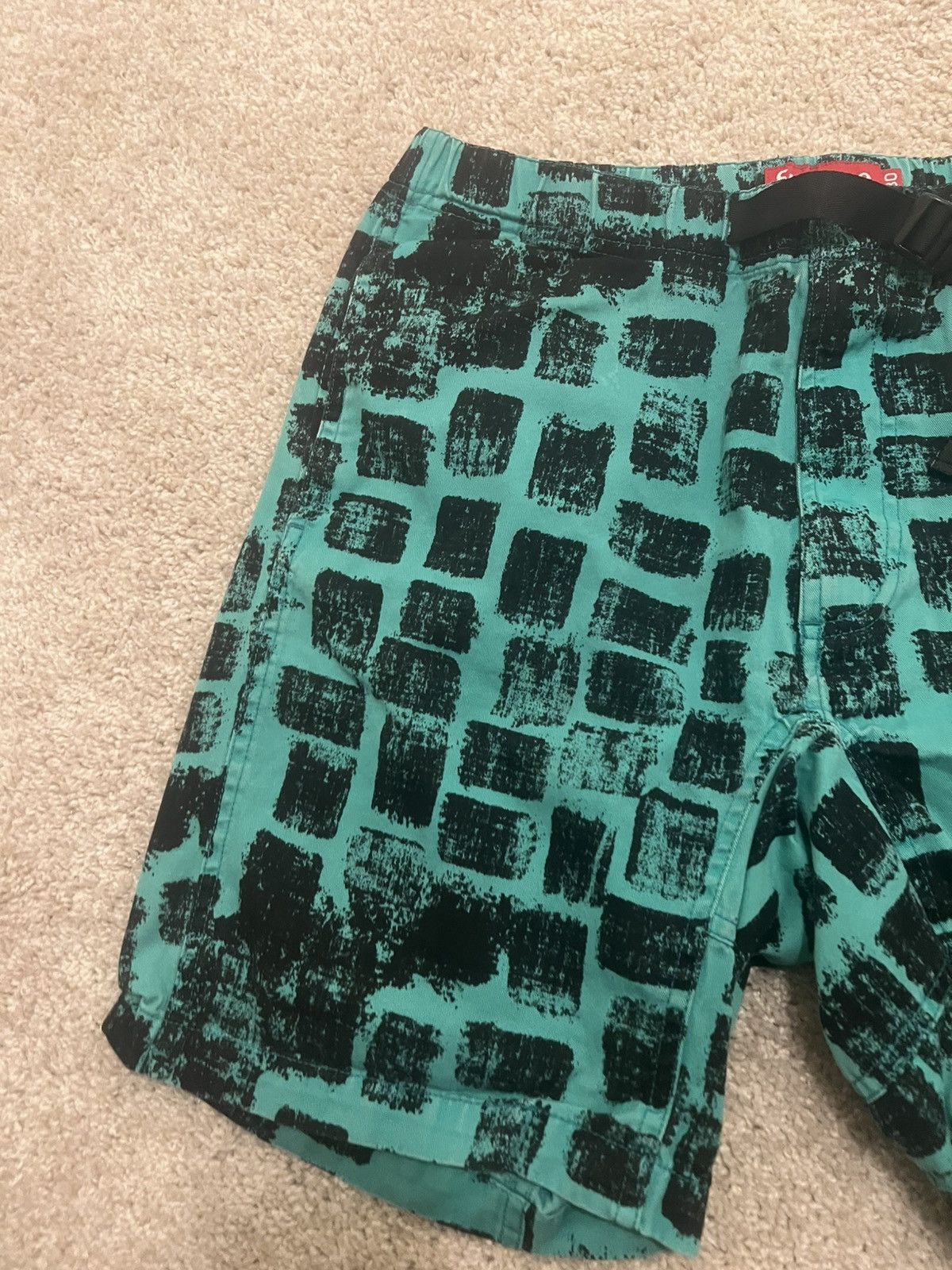 Supreme Supreme 2014 block print belted shorts Size US 30 / EU 46 - 3 Thumbnail