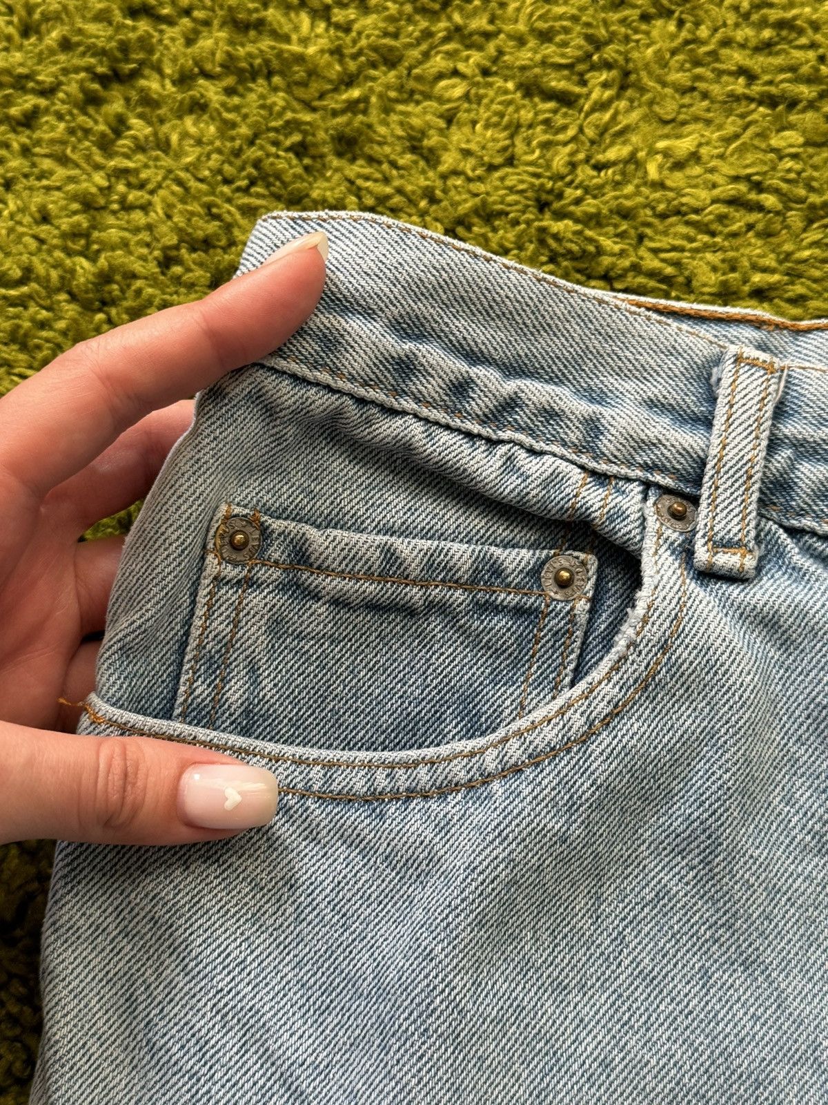 Levi's × Levi's Vintage Clothing × Vintage Levi’s orange tab 90s vintage jeans denim pants Size US 30 / EU 46 - 6 Thumbnail