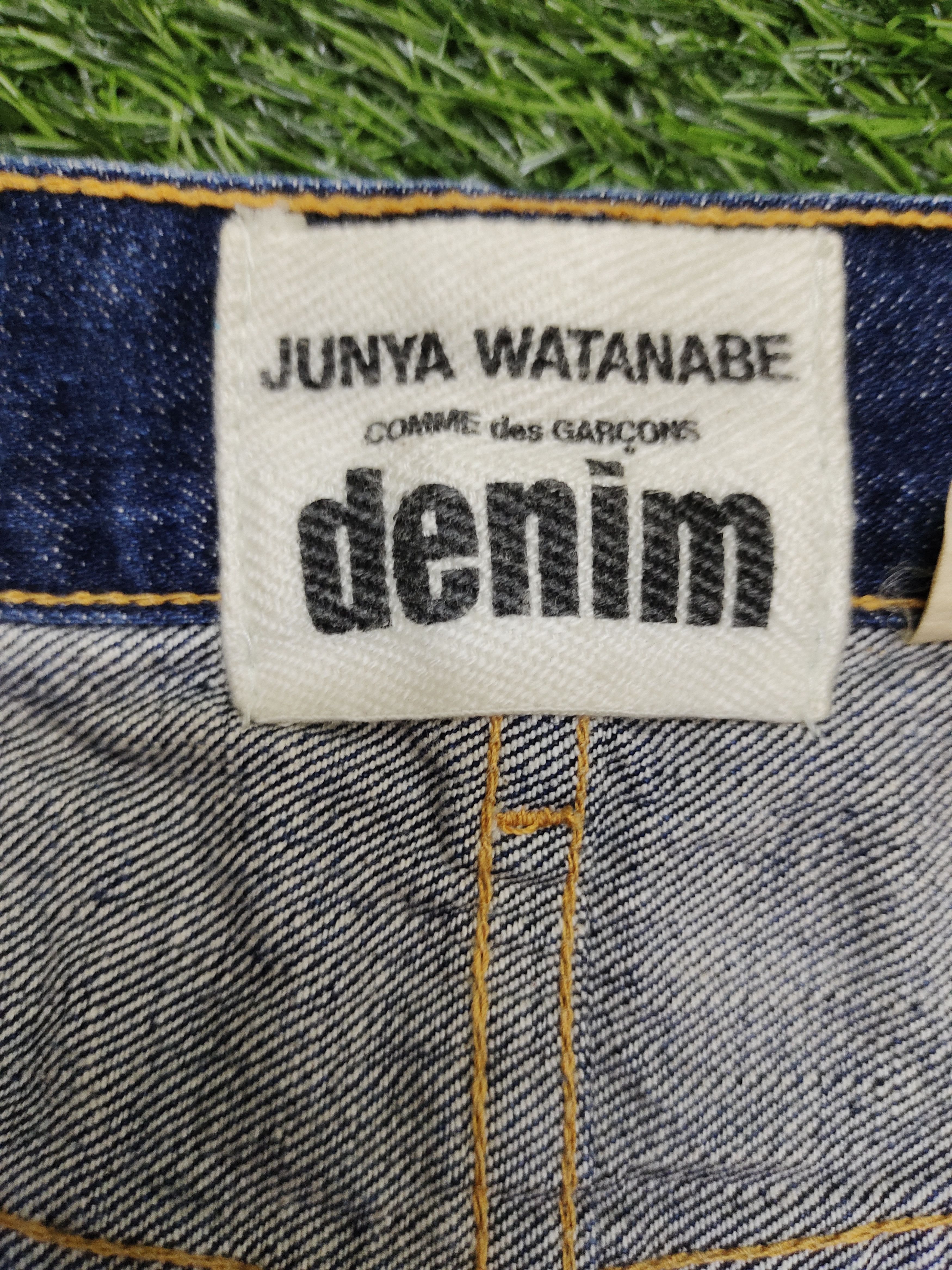 Junya Watanabe AD2015 Junya Watanabe Sand Wash Selvedge Denim Jeans Size US 30 / EU 46 - 16 Thumbnail