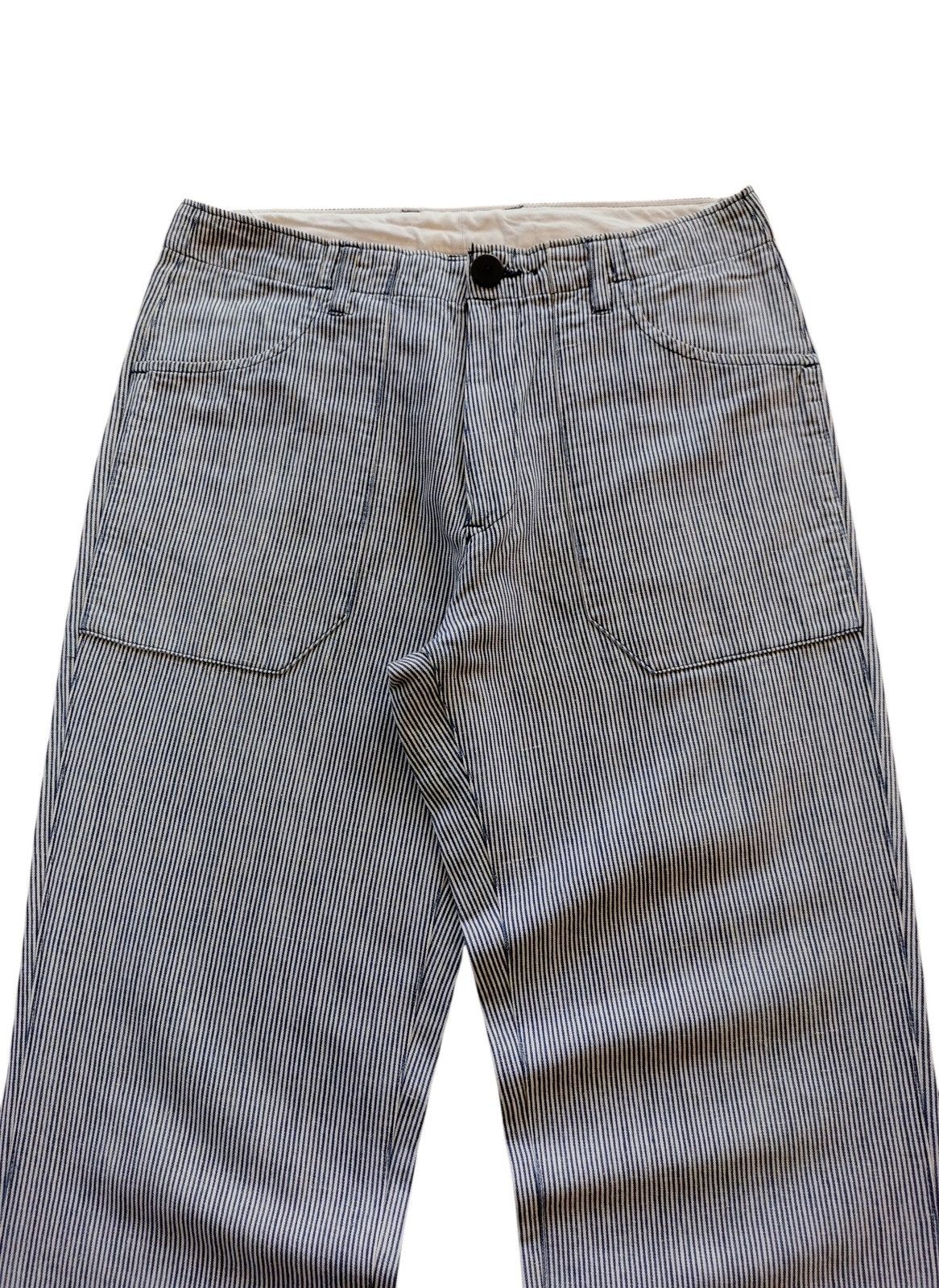 Journal Standard Hickory Stripe Pants 🟦 32x32.5 Size US 32 / EU 48 - 3 Thumbnail