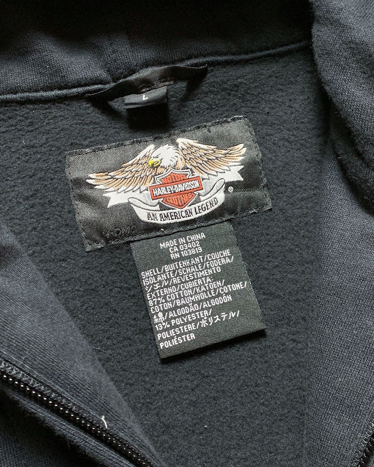 Harley Davidson Vintage Harley Davidson Motorcycle Detroit Jacket - L Size US L / EU 52-54 / 3 - 20 Thumbnail