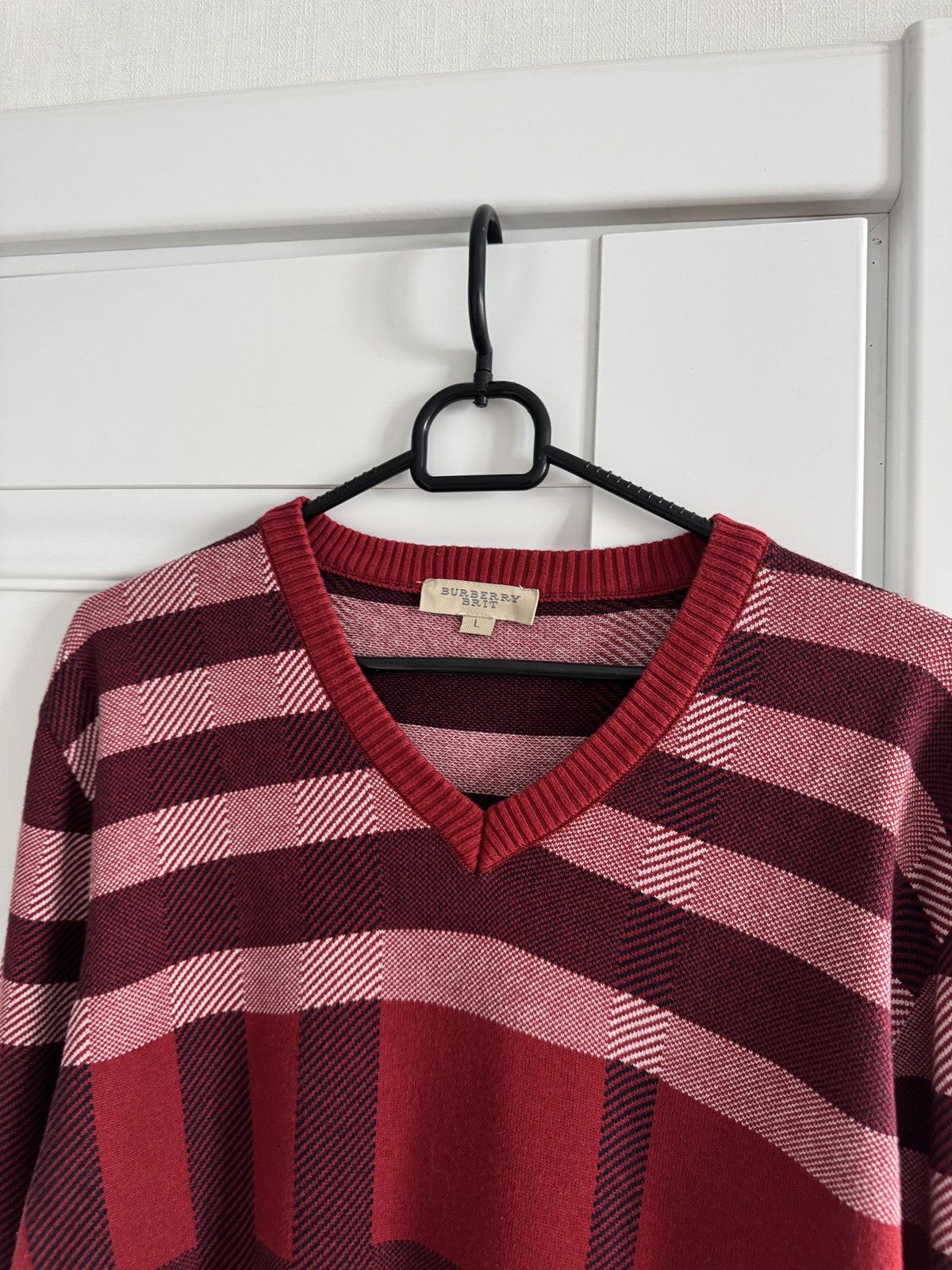 Burberry Burberry sweater Nova check Size US L / EU 52-54 / 3 - 3 Thumbnail