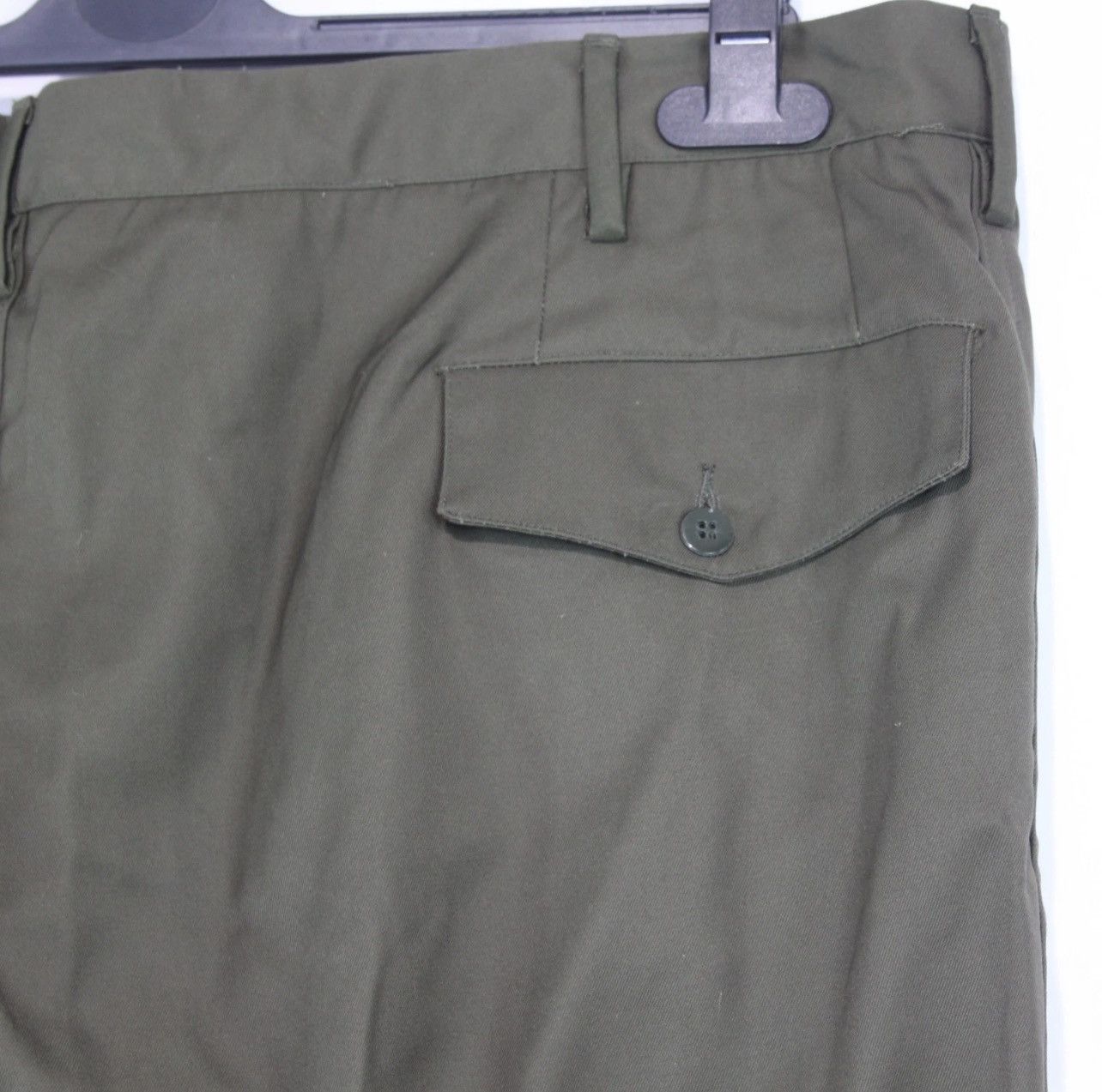 Vintage Vintage Italian Military Combat Trousers Olive W 32x L30 Size US 32 / EU 48 - 7 Thumbnail
