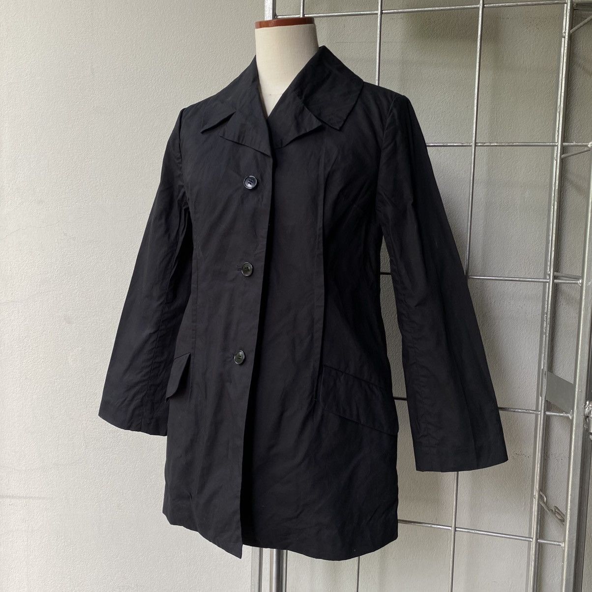 Y's Iwish Black Women’s Blazer with Long Sleeves Size L / US 10 / IT 46 - 3 Thumbnail