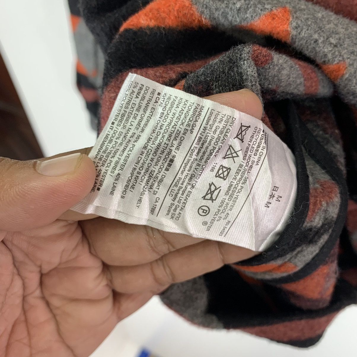 Aztech Mountain × Gap × Native VINTAGE GAP DUFFLE NATIVE AMERICAN WOOL COAT Size US M / EU 48-50 / 2 - 9 Thumbnail