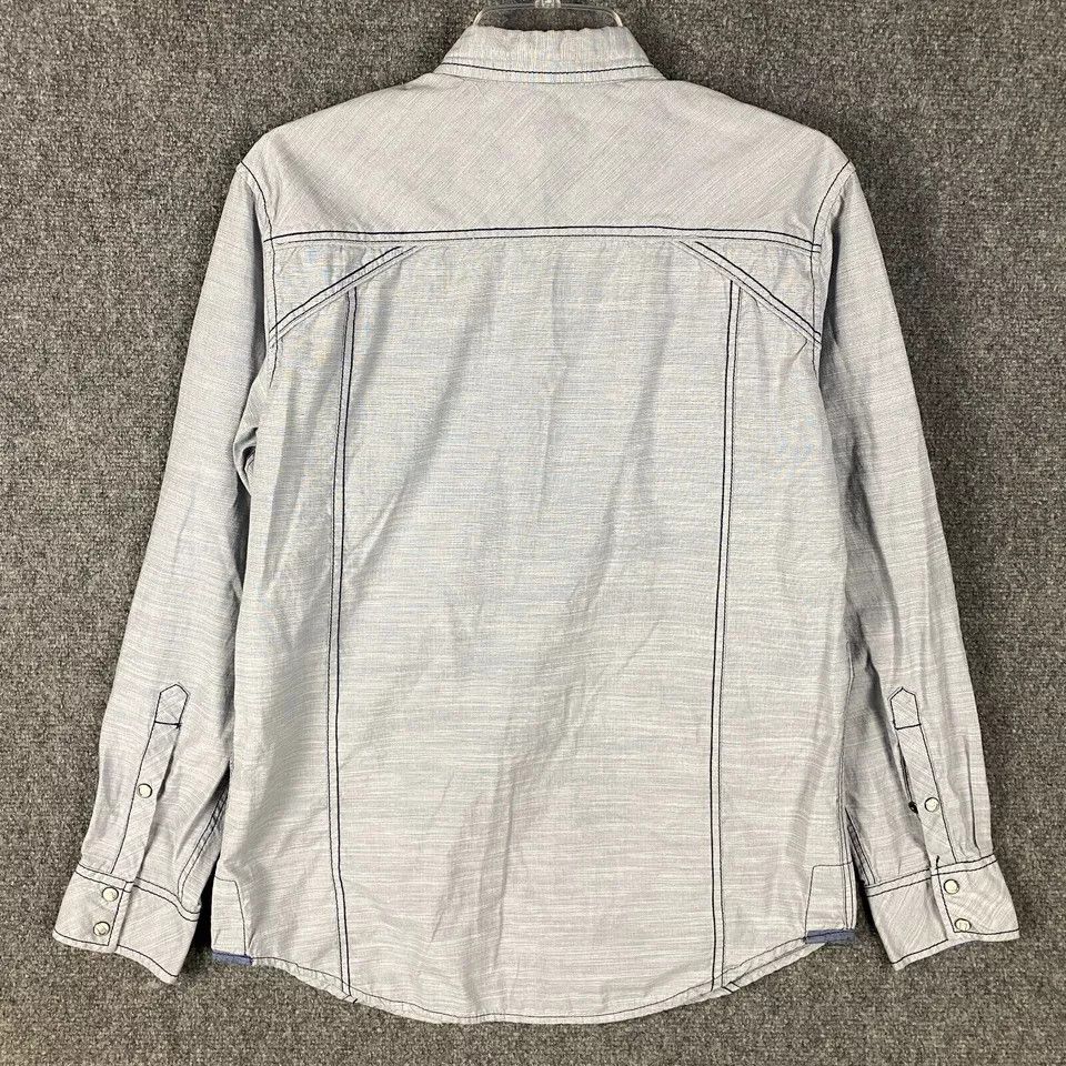 Other Various Artists Pearl Snap Shirt Men's Medium Long Sleeve M Size US M / EU 48-50 / 2 - 9 Thumbnail