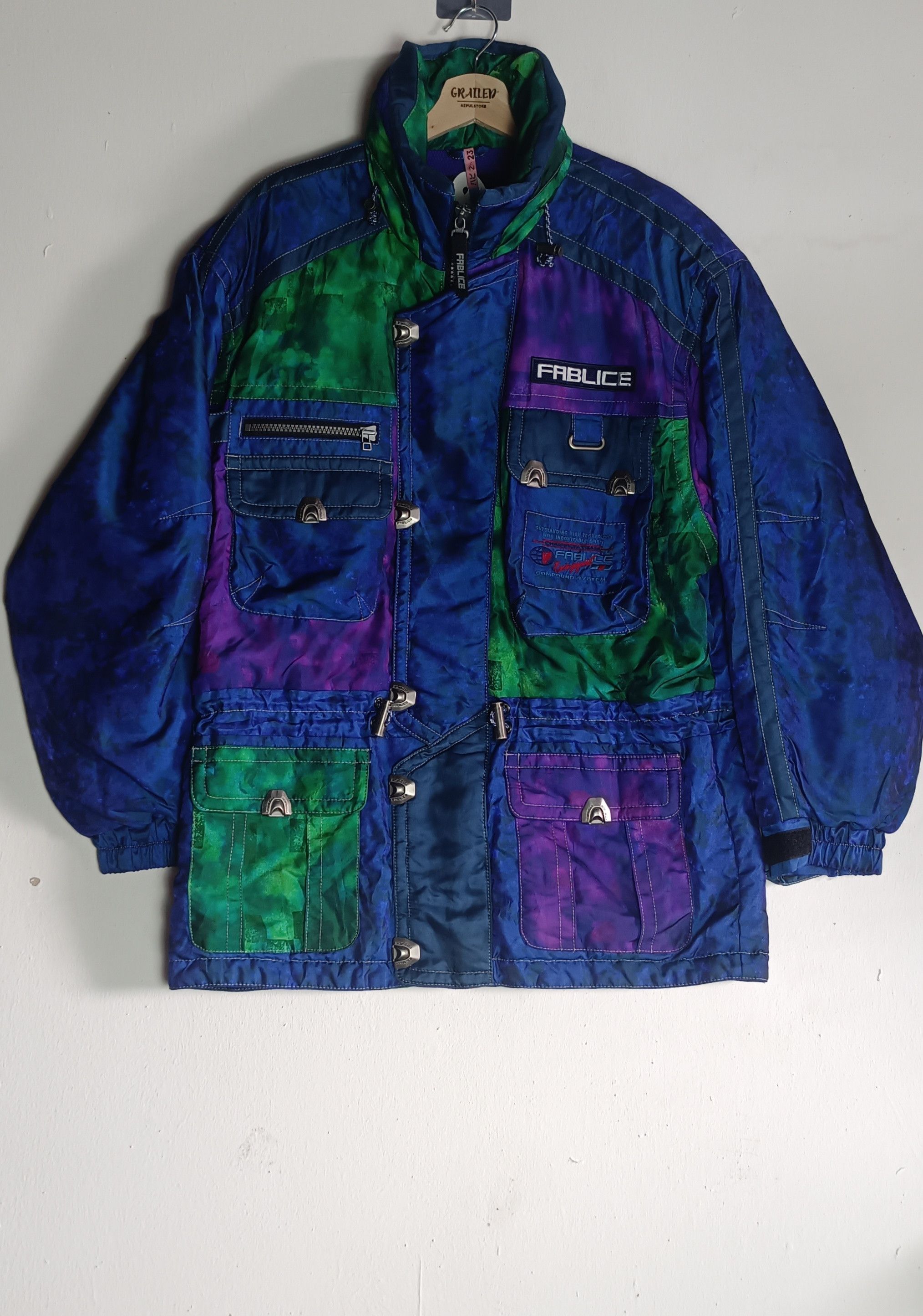 Japanese Brand × Vintage Multicolour 🔥🔥Vintage Fablice Racing Spirit Champion Team Size US XXL / EU 58 / 5 - 1 Thumbnail