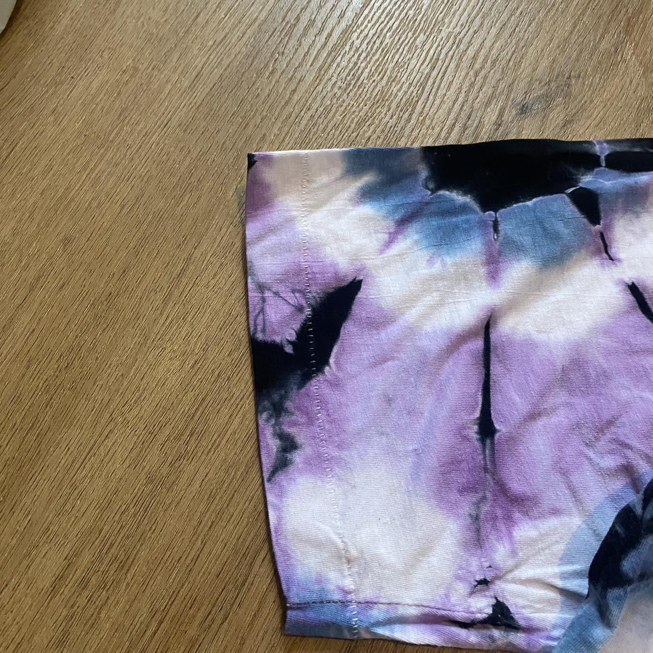 Other 90s Single Stitch Boxy Purple and black tie-dye short Size US M / EU 48-50 / 2 - 5 Thumbnail
