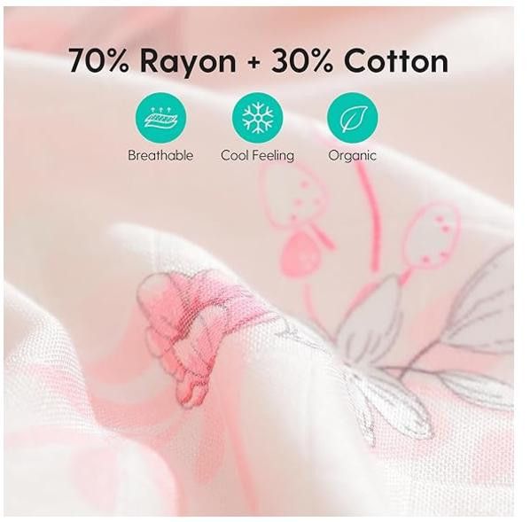 NBDN Nobrandedon Muslin Baby Blanket, 4-Layer Muslin Cotton Swaddle 47 x 47 Size ONE SIZE - 8 Thumbnail
