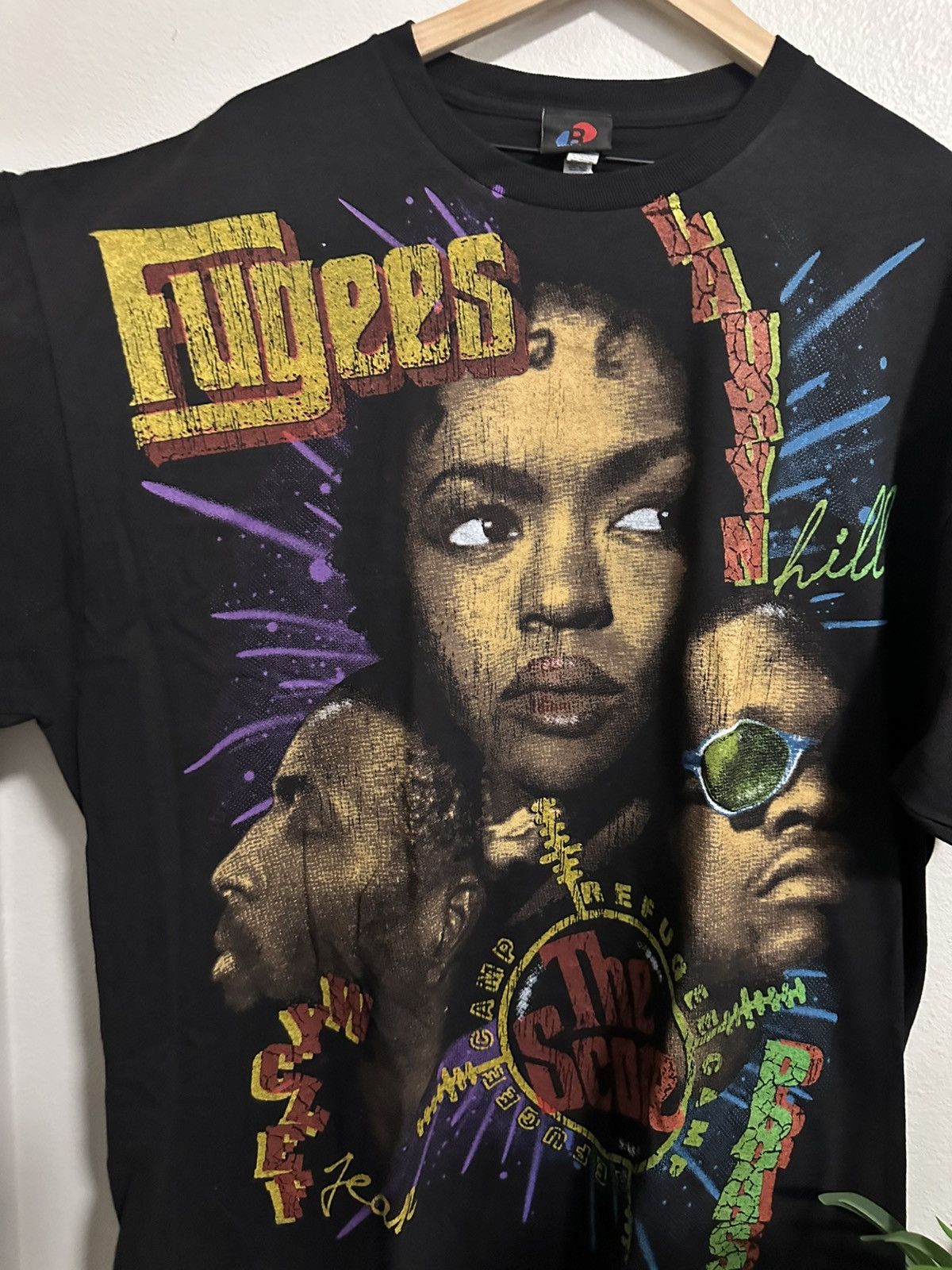 Vintage Fugees backstock co tee Size US XXL / EU 58 / 5 - 2 Thumbnail