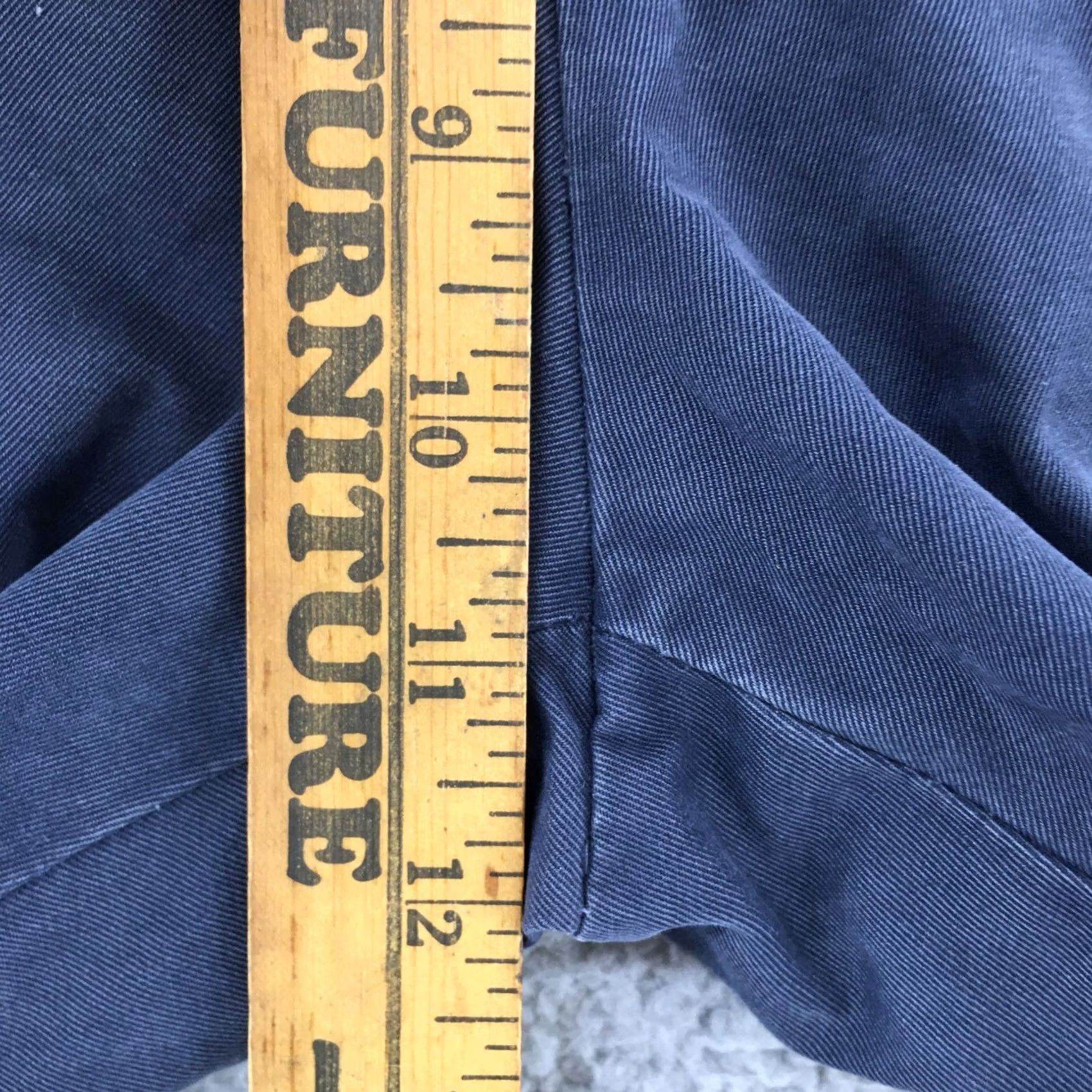 Banana Republic Banana Republic Emerson Chino Pant Mens 33/32 Blue Mid Rise Zip Pant Mens Regular Straight Blue 34 Waist Inseam 28.5 Vintage No N/A Size US 33 - 6 Thumbnail