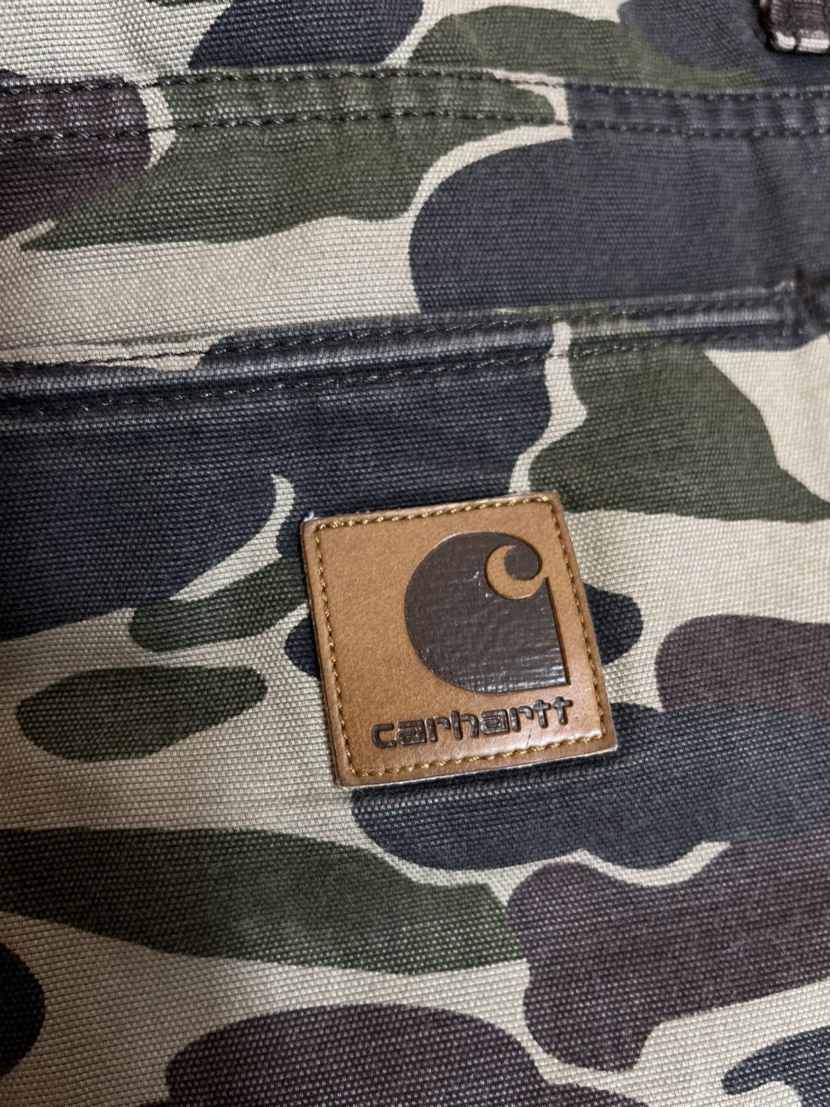 Carhartt carhartt buccaneer pant camo chinos mens khaki Size US 36 / EU 52 - 3 Thumbnail