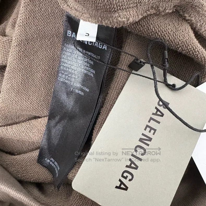 Balenciaga Balenciaga Lightning Crack Printed Destroyed Hoodie Sweats Size US M / EU 48-50 / 2 - 4 Thumbnail