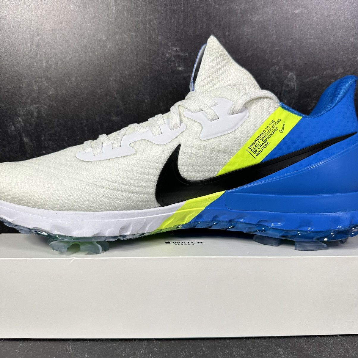 Nike NIKE AIR ZOOM INFINITY TOUR BASEBALL BLUE VOLT SPIKED GOLF Size US 12.5 / EU 45-46 - 8 Thumbnail