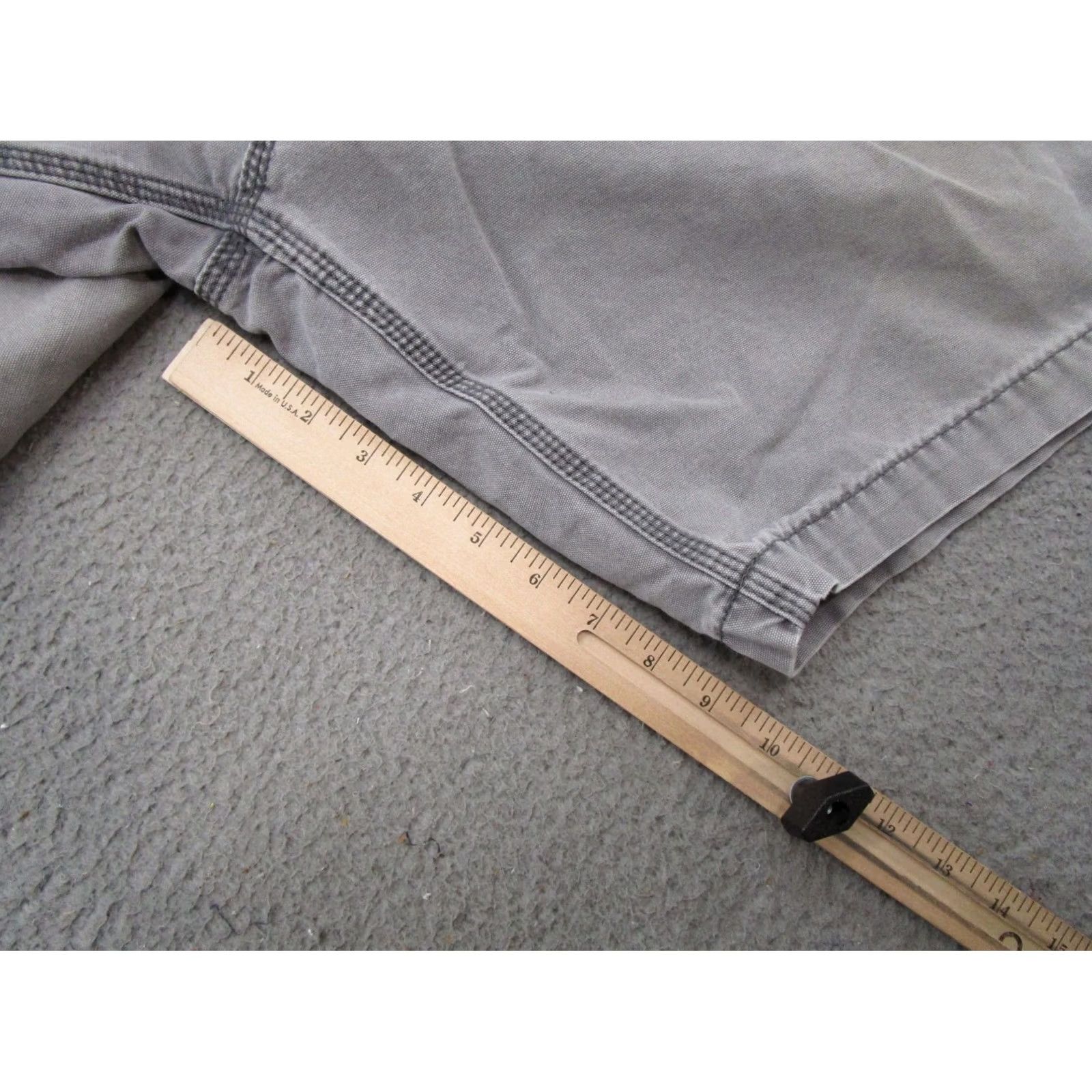Carhartt Carhartt Shorts Mens 38 Cargo Workwear Gray 101167 039 Relaxed Canvas Cotton Pockets Vintage? No Size US 38 / EU 54 - 7 Thumbnail