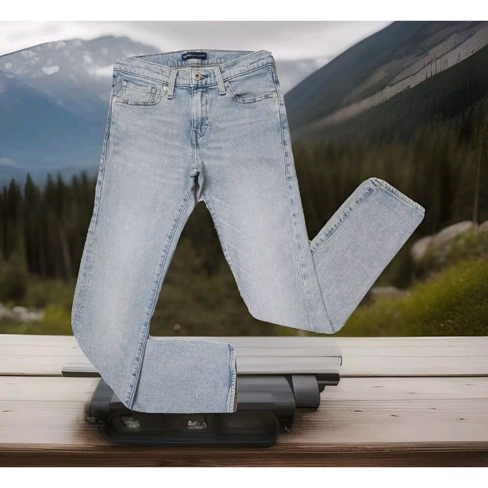 Levi's Levi’s Made And Crafted LMC 511 Light Indigo Selvedge 28×31 Size US 28 / EU 44 - 2 Thumbnail