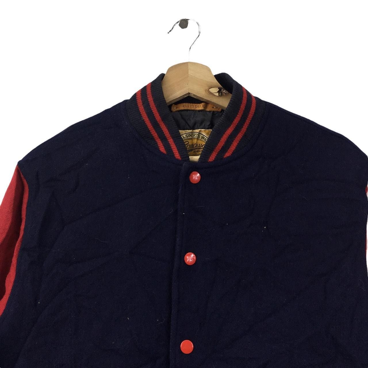 Vintage Vtg 80’ CAMPUX CAMPUS WEAR Baseball Varsity Bomber Jacket Size US L / EU 52-54 / 3 - 2 Thumbnail