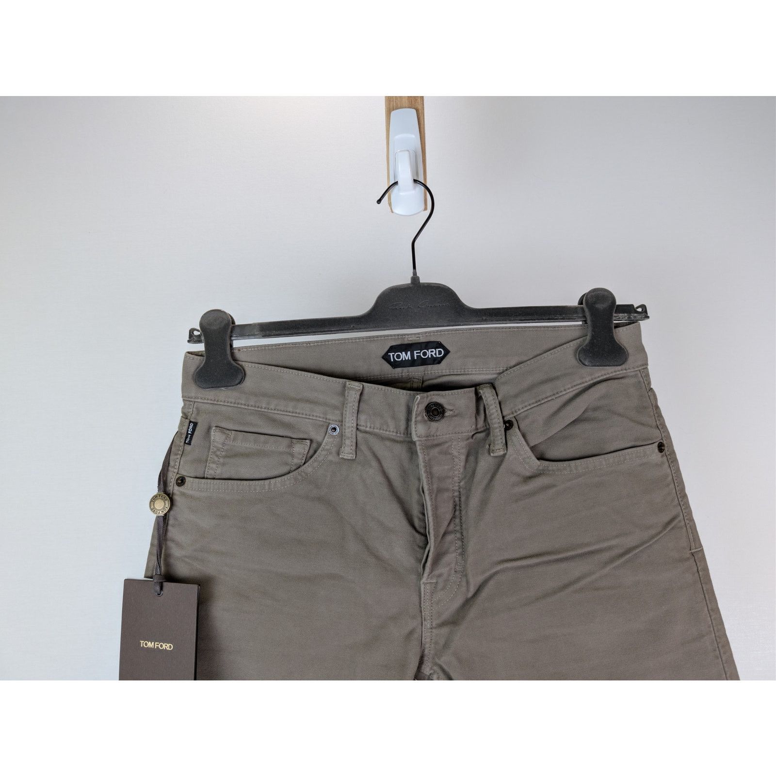 Tom Ford o1rshd1 Slim Denim Jeans in Khaki Size US 36 / EU 52 - 2 Thumbnail