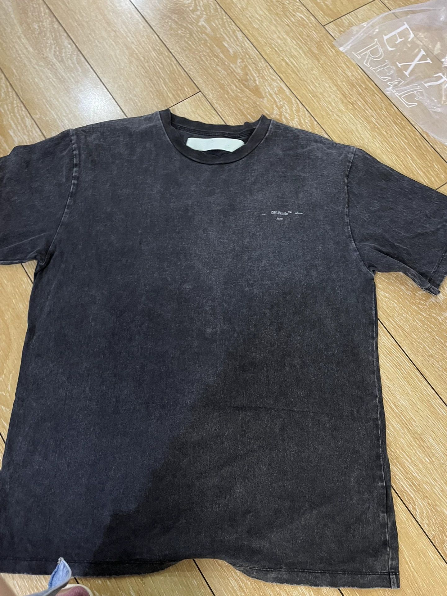 Off-White Off-White White T-Shirt Casual Size US L / EU 52-54 / 3 - 1 Thumbnail