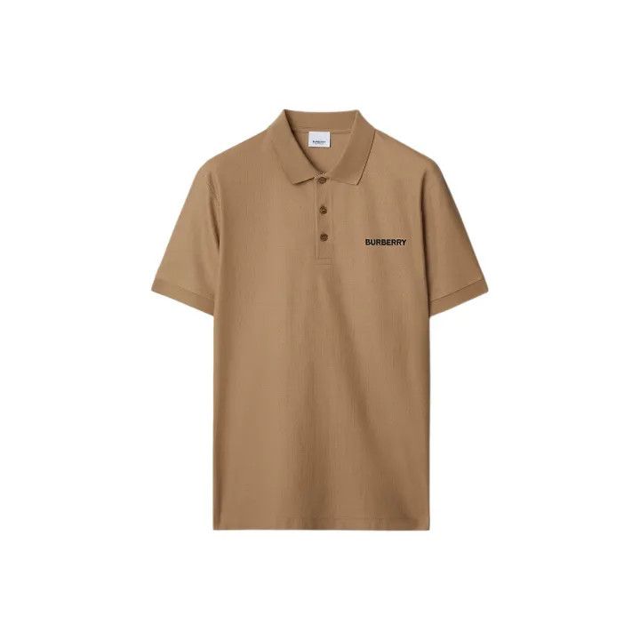 Burberry SS24 Logo Embroidered Polo Shirt