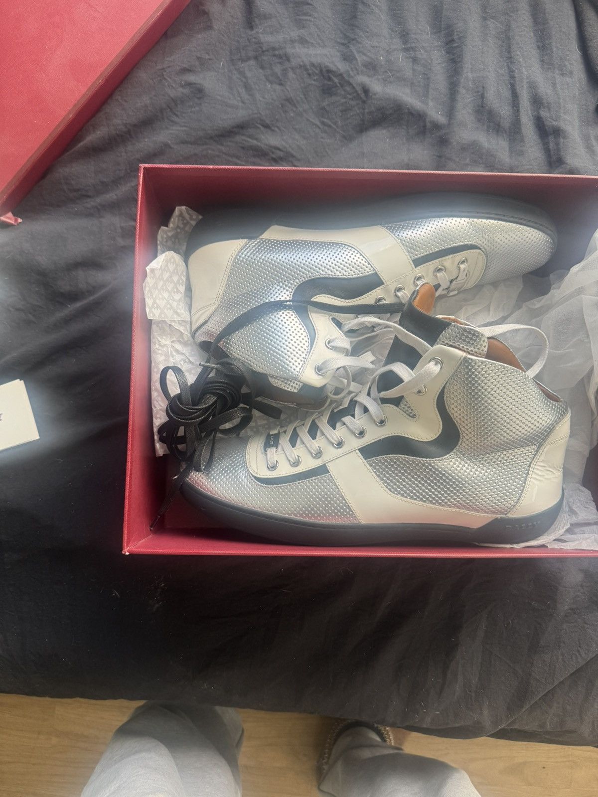 Bally Bally High Top Sneakers Size US 12 / EU 45 - 1 Thumbnail