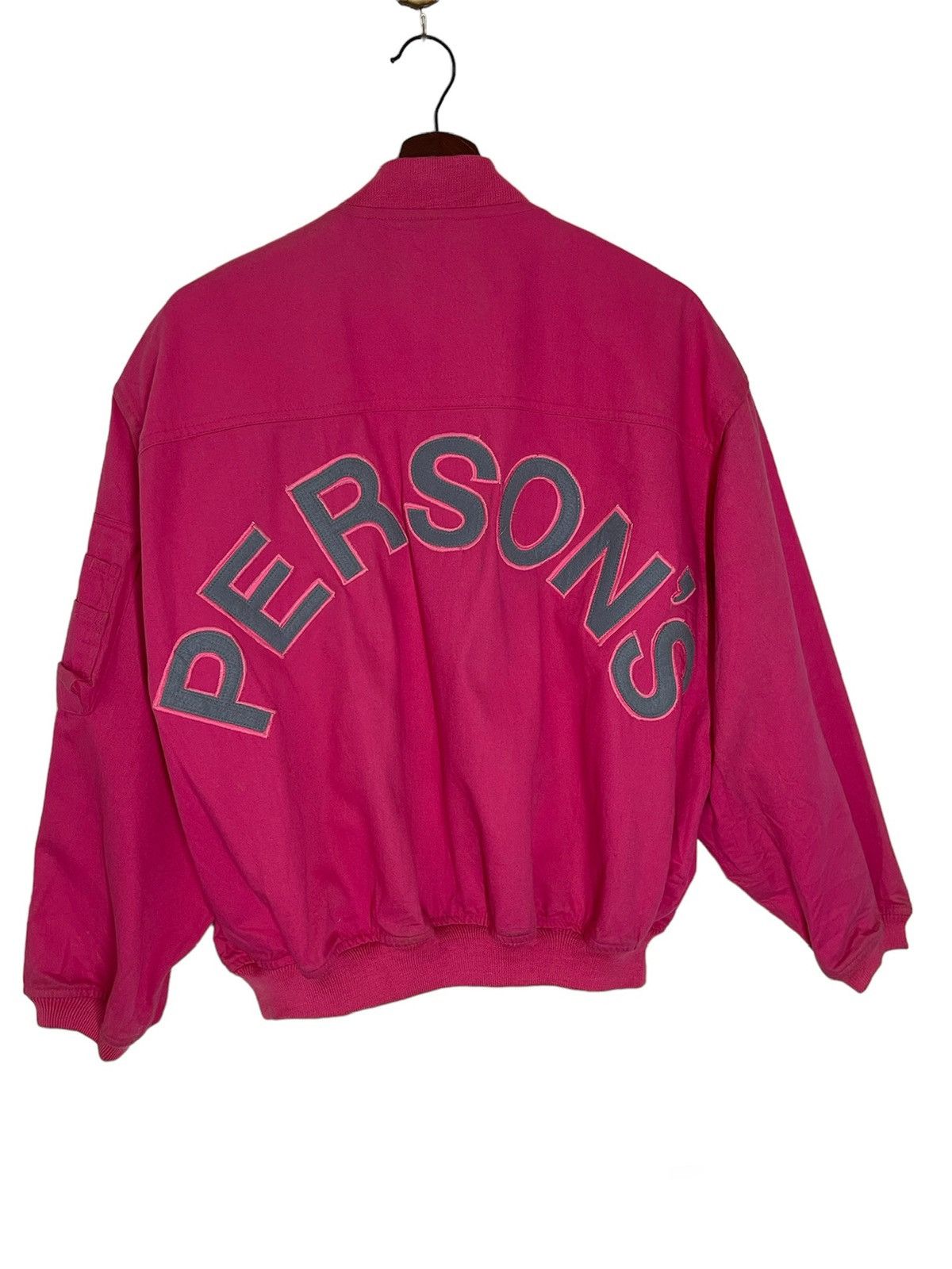 PERSON'S 💥Vintage 80’s PERSON’S Varsity Streetwear BIGLOGO Size US L / EU 52-54 / 3 - 2 Thumbnail